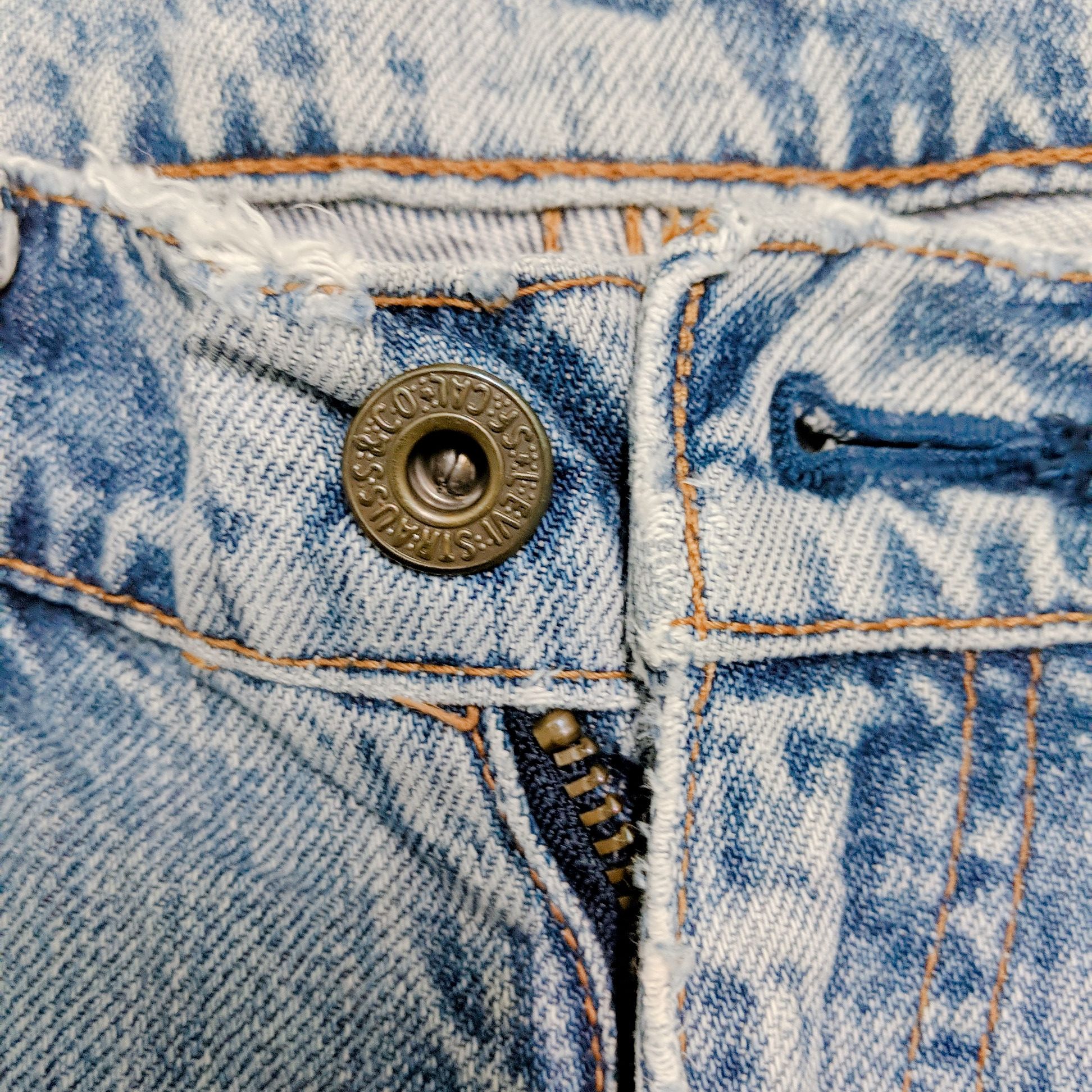 Jean × Levi's × Vintage Vintage Levis Faded Distressed Denim Jean Pants Size US 30 / EU 46 - 6 Thumbnail