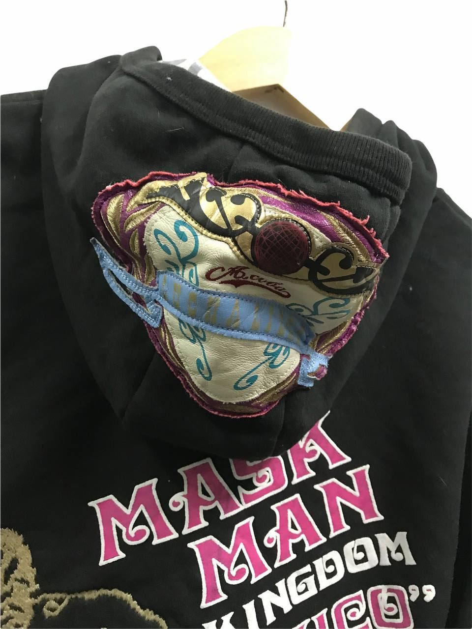 Japanese Brand A,Coba Japan Mask Man Kingdom Mexico Hoodie Sweater Size US S / EU 44-46 / 1 - 5 Thumbnail