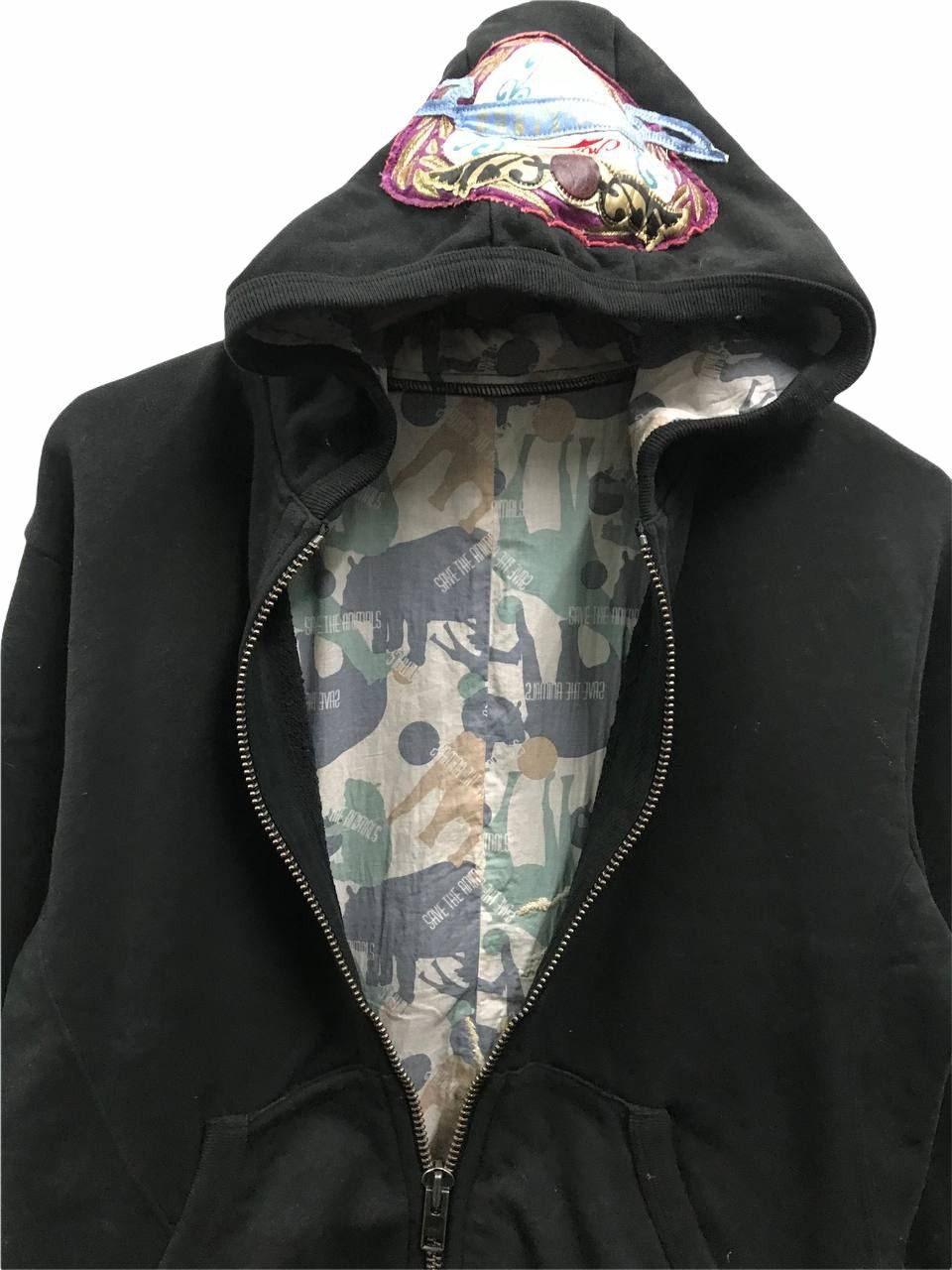 Japanese Brand A,Coba Japan Mask Man Kingdom Mexico Hoodie Sweater Size US S / EU 44-46 / 1 - 4 Thumbnail