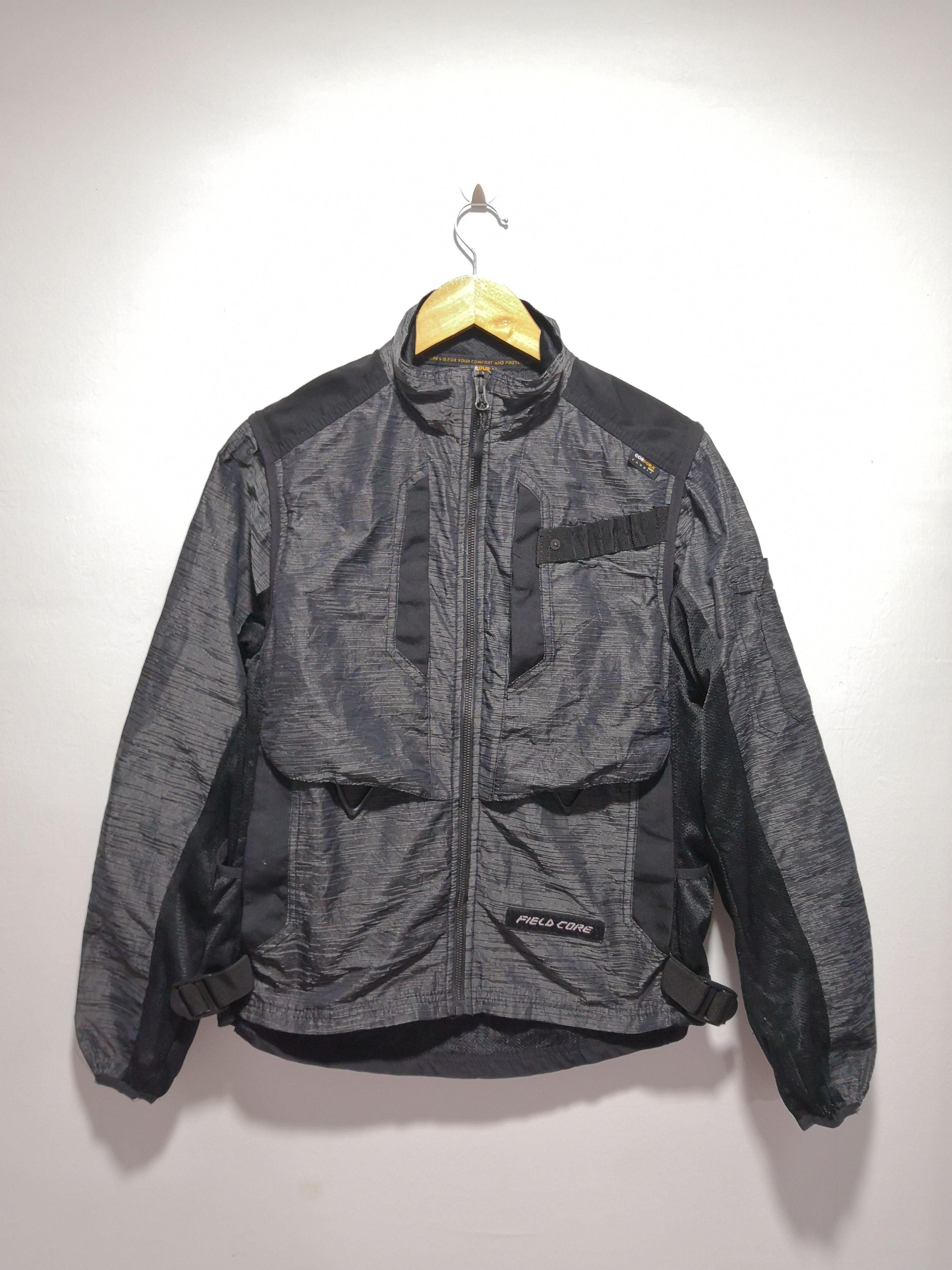 Japanese Brand Fieldcore 2 in 1 Vest/Jacket Cordura Fabric Utility ...