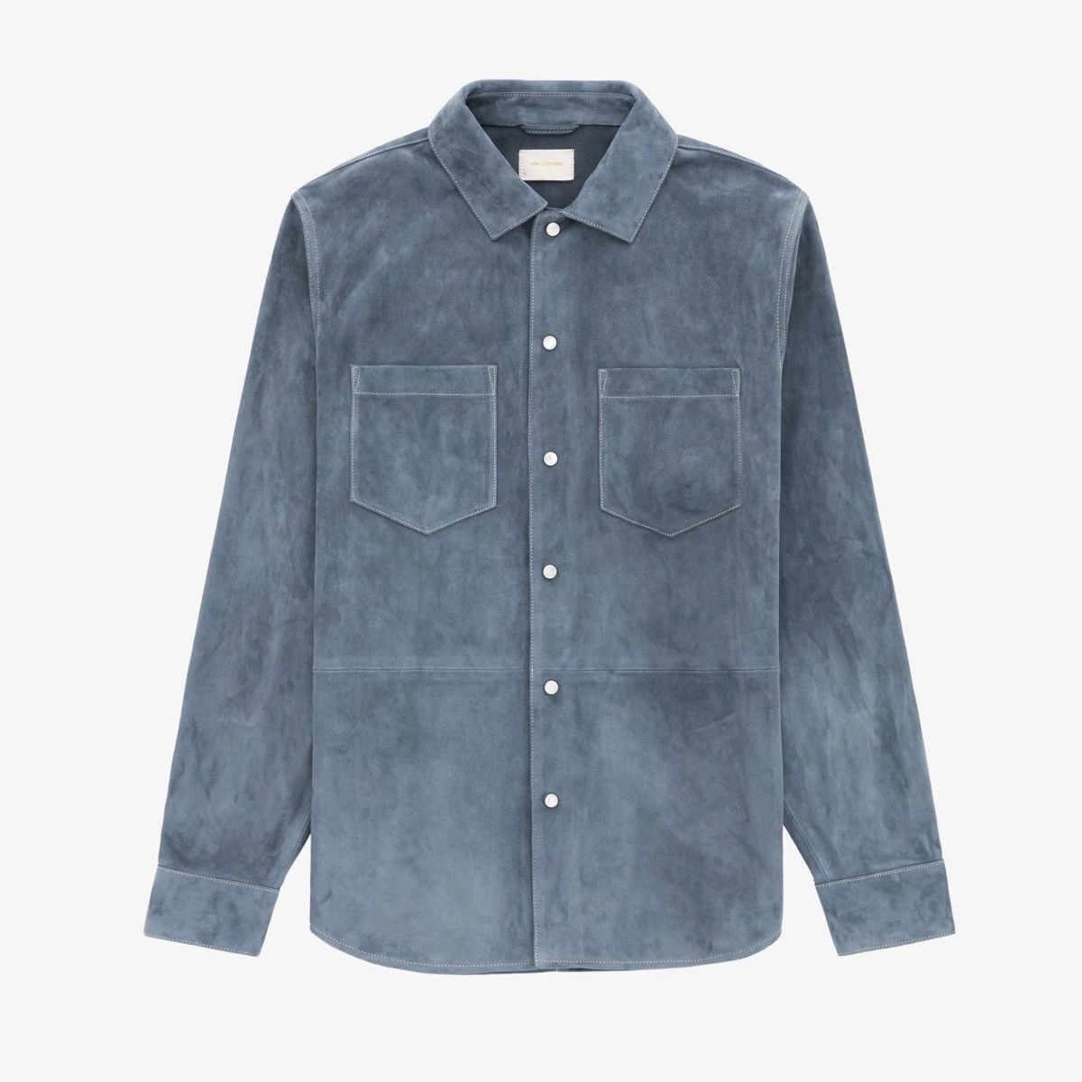 Aimé Leon Dore Suede Shirt Slate Grey FW22