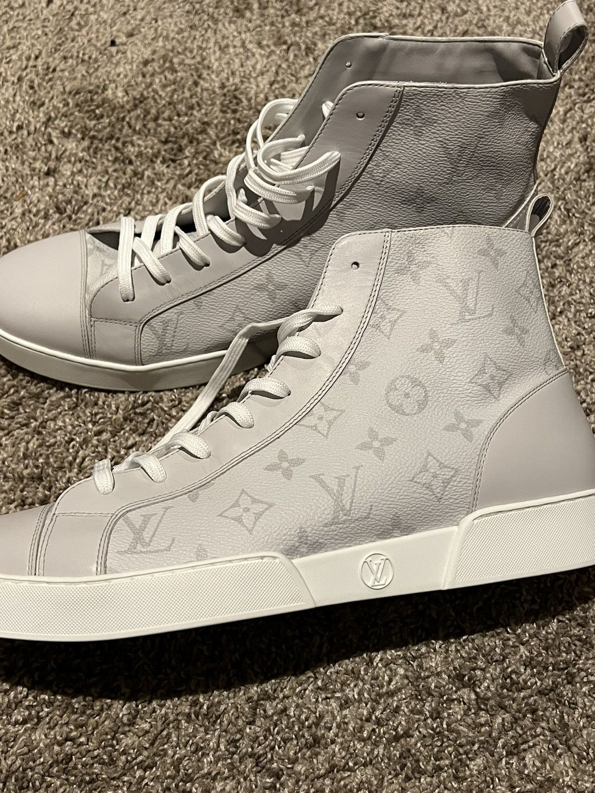 louis vuitton nike high tops