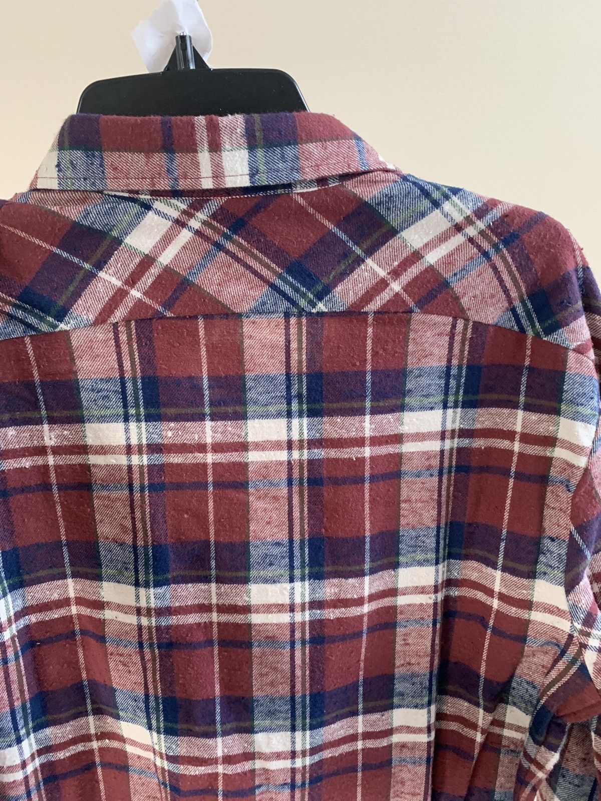 Faith Connexion Fit Check Shirt in Burgundy Size US S / EU 44-46 / 1 - 15 Thumbnail