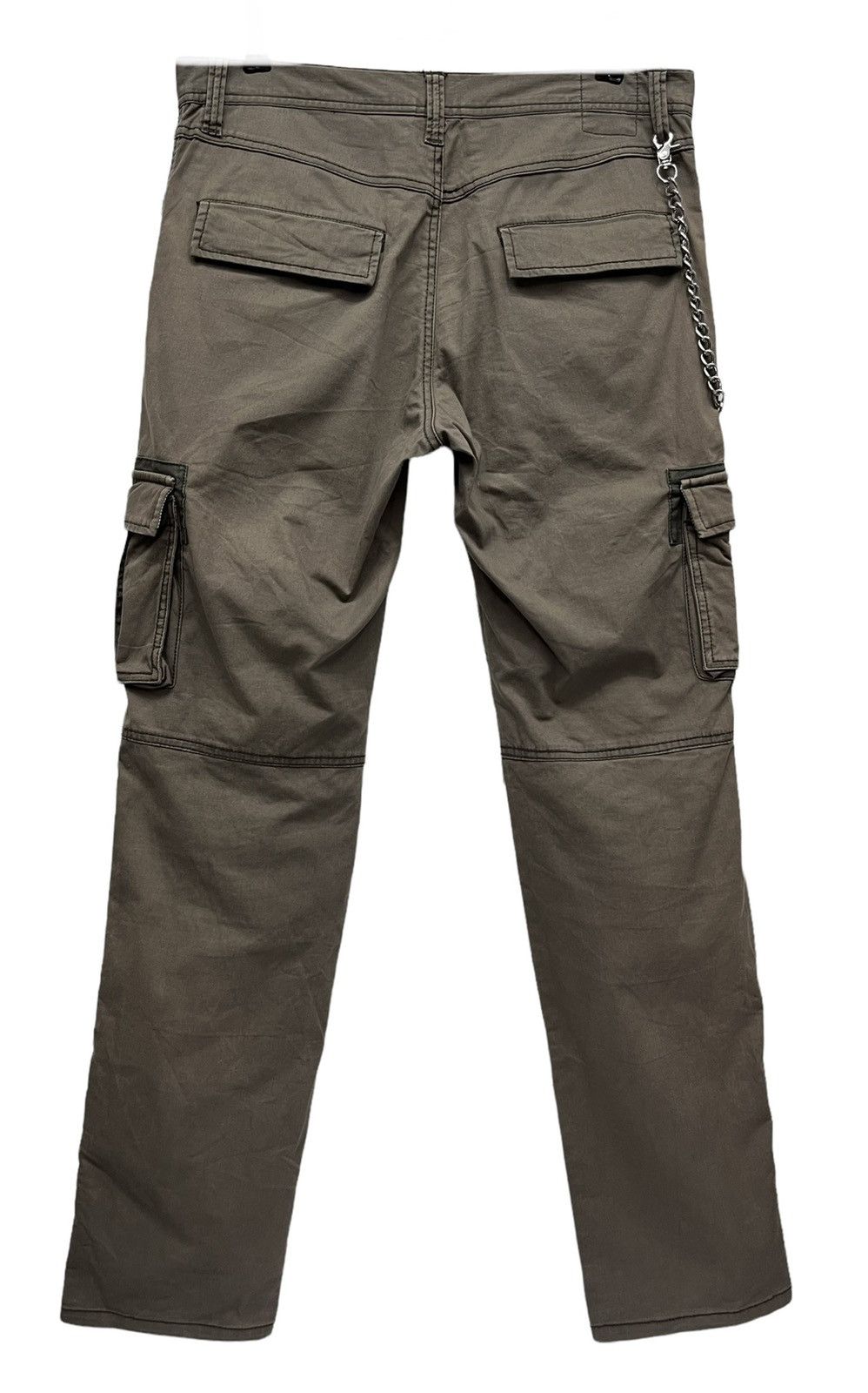 Self Edge RUPERT Sun Faded Rusty Erd Grunge Tactical Punk Slim Cargo Size US 31 - 6 Thumbnail