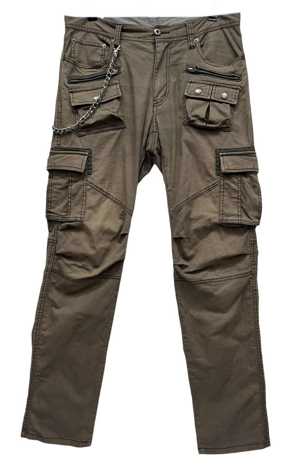Self Edge RUPERT Sun Faded Rusty Erd Grunge Tactical Punk Slim Cargo Size US 31 - 1 Thumbnail