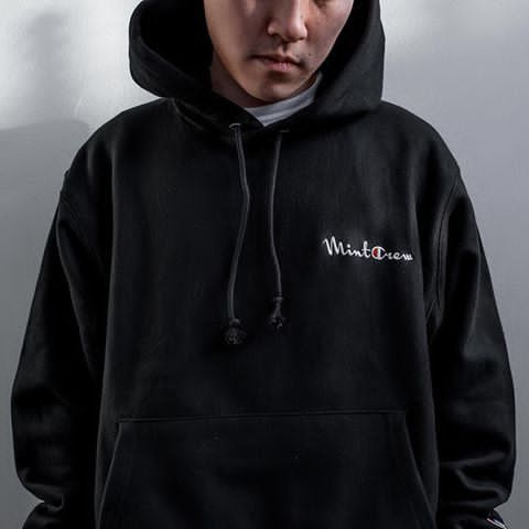 Mintcrew Black Champion Hoodie Grailed