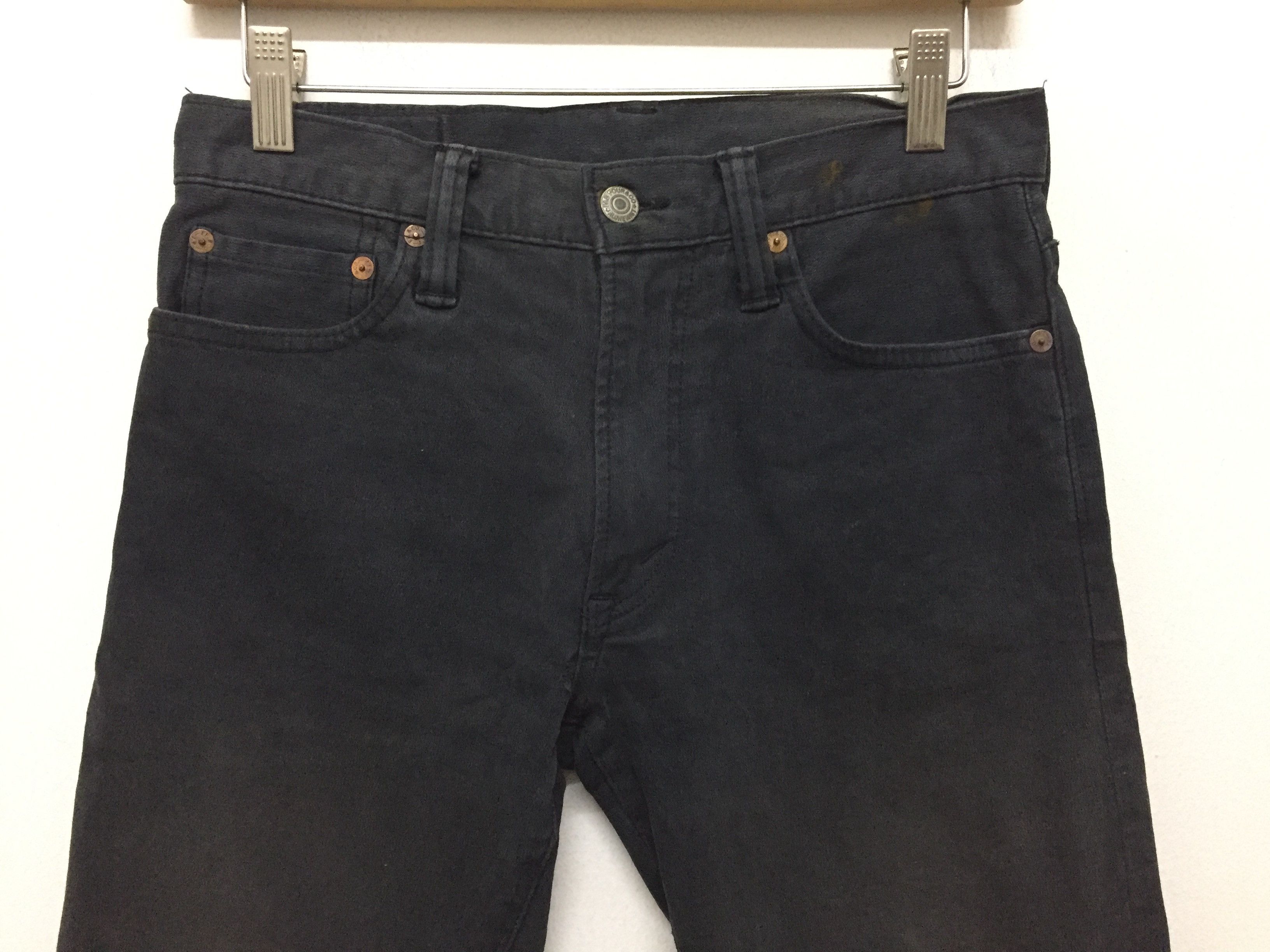Skull Jeans by an Alchemist Moleskin wash Denim Size US 28 / EU 44 - 3 Thumbnail
