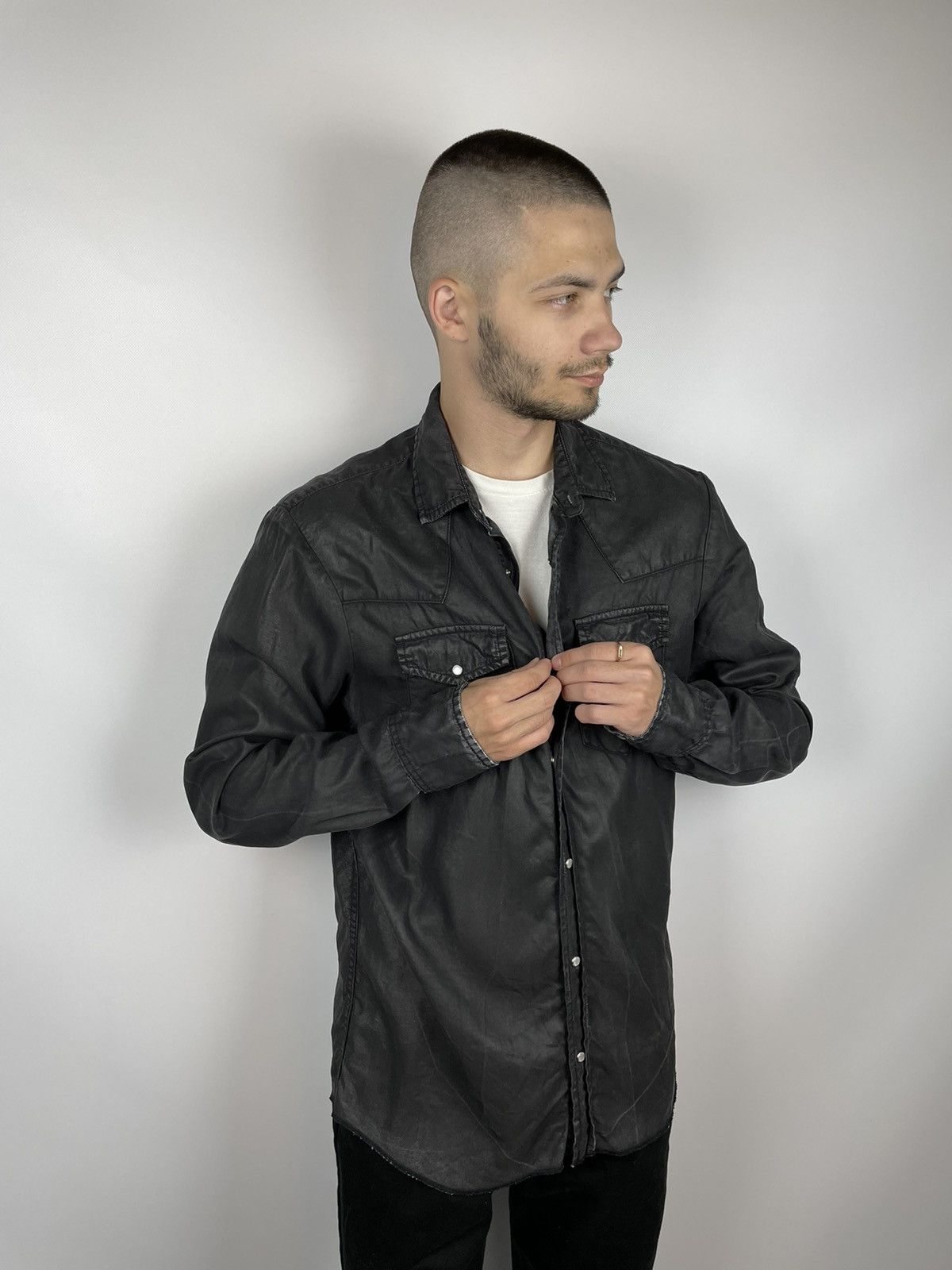 Designer × Mads Norgaard Mads Norgaard Tencel Shirt Size US L / EU 52-54 / 3 - 2 Thumbnail