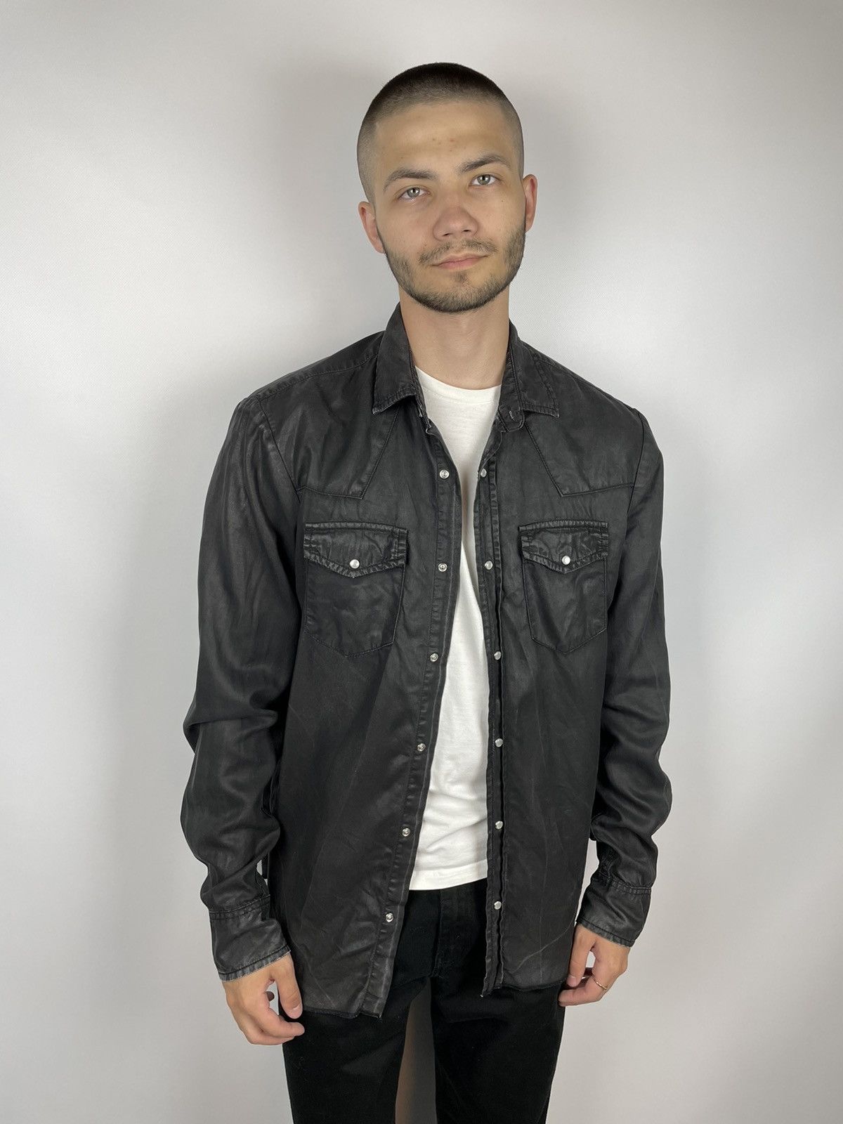 Designer × Mads Norgaard Mads Norgaard Tencel Shirt Size US L / EU 52-54 / 3 - 1 Thumbnail