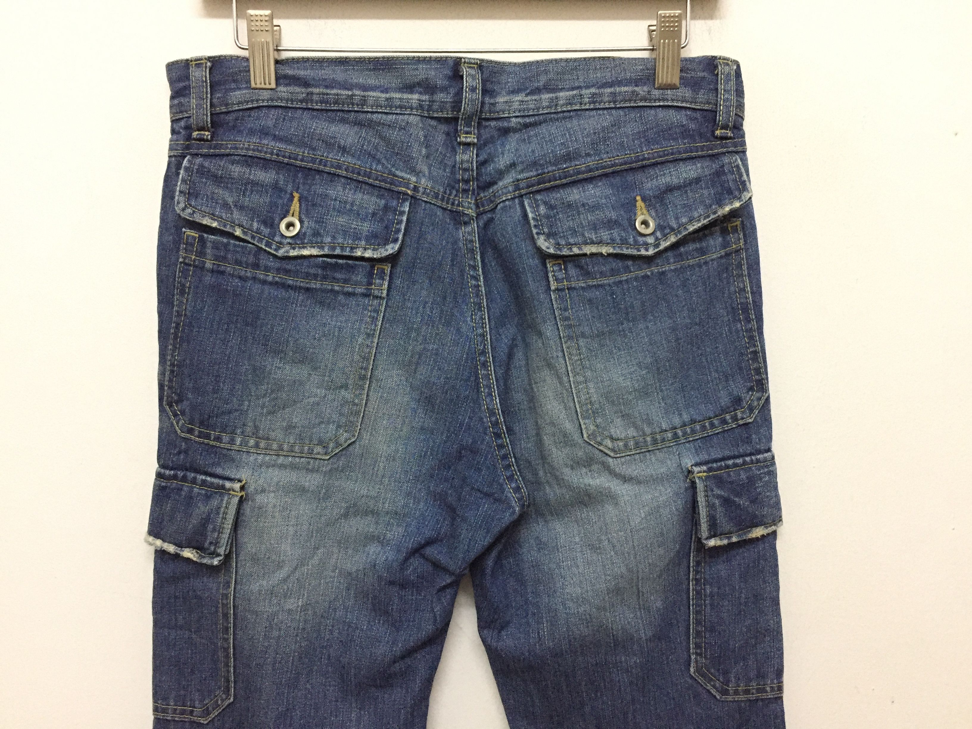 45rpm ABAHOUSE 9 Multipocket Cargo denim Made in Japan Size US 30 / EU 46 - 6 Thumbnail