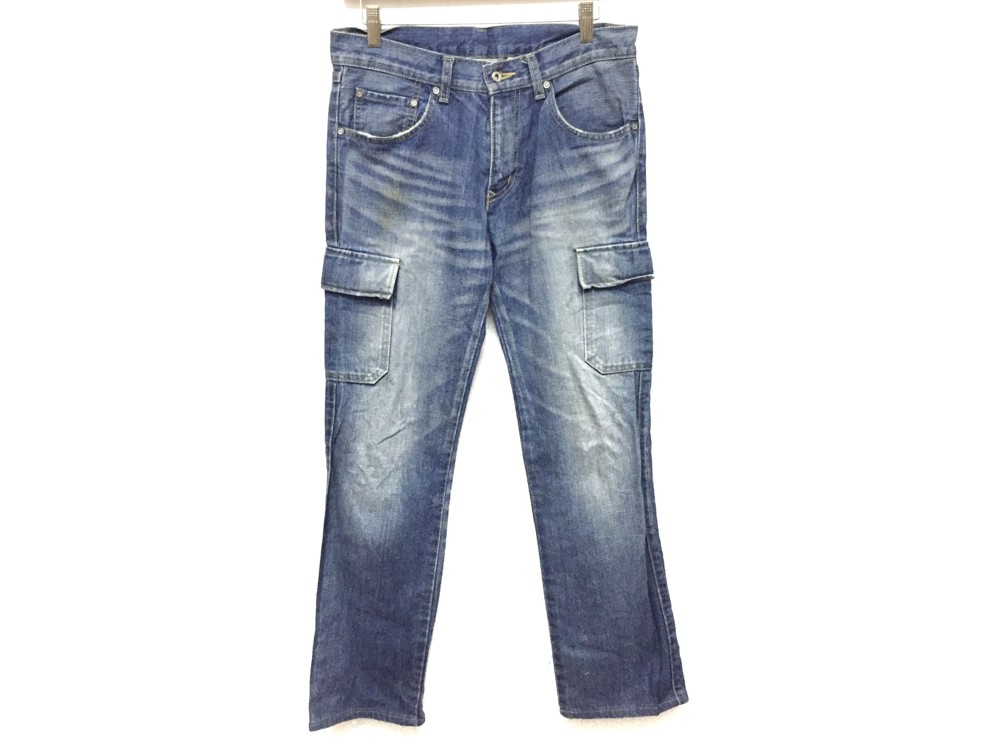 45rpm ABAHOUSE 9 Multipocket Cargo denim Made in Japan Size US 30 / EU 46 - 2 Thumbnail