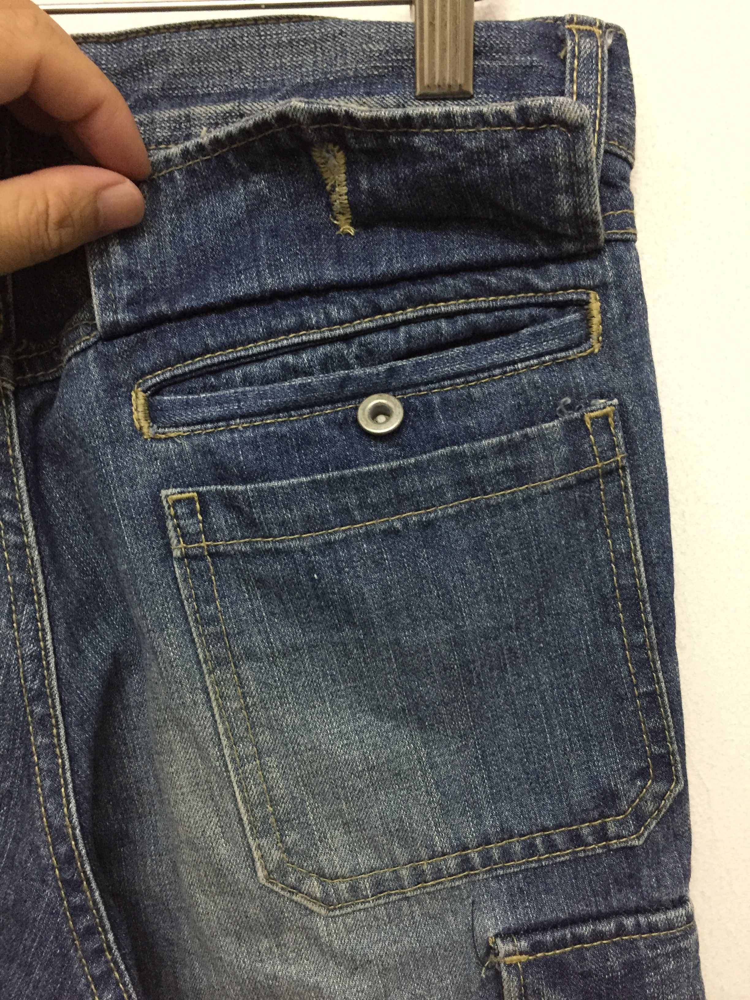 45rpm ABAHOUSE 9 Multipocket Cargo denim Made in Japan Size US 30 / EU 46 - 7 Thumbnail