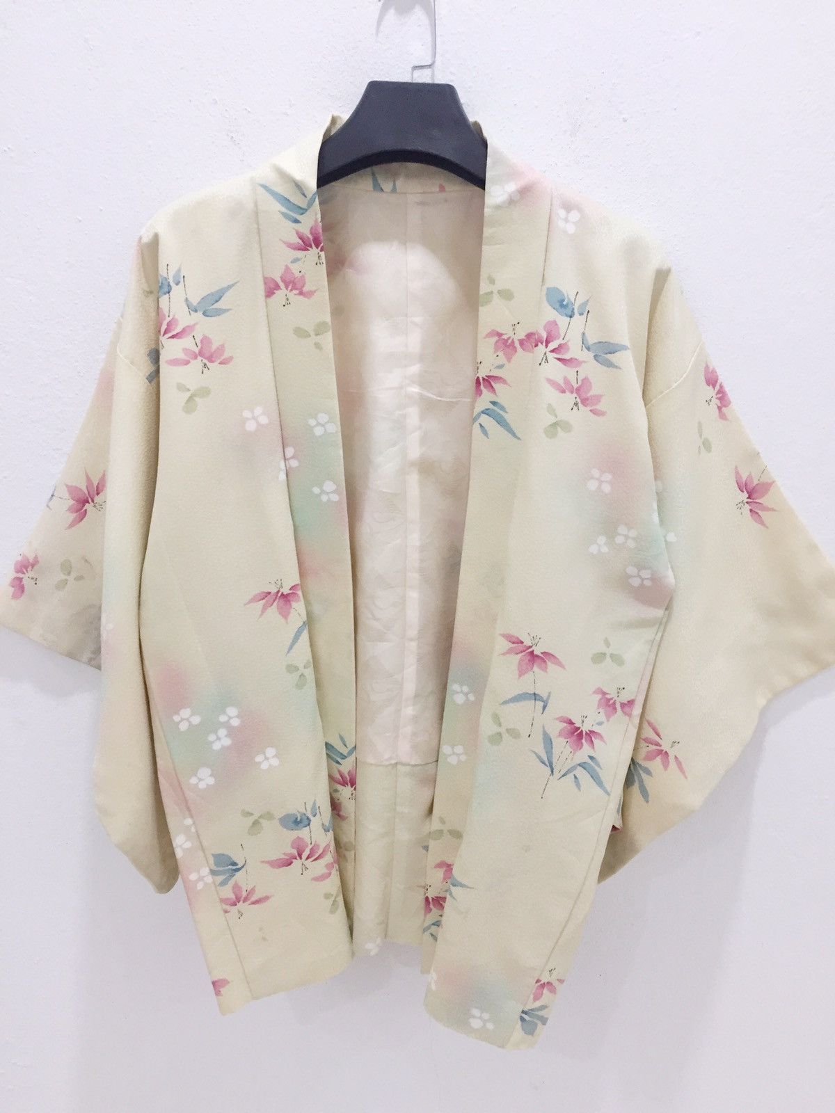 Japanese Traditional Geisha Light Jacket Kimono Japan Style