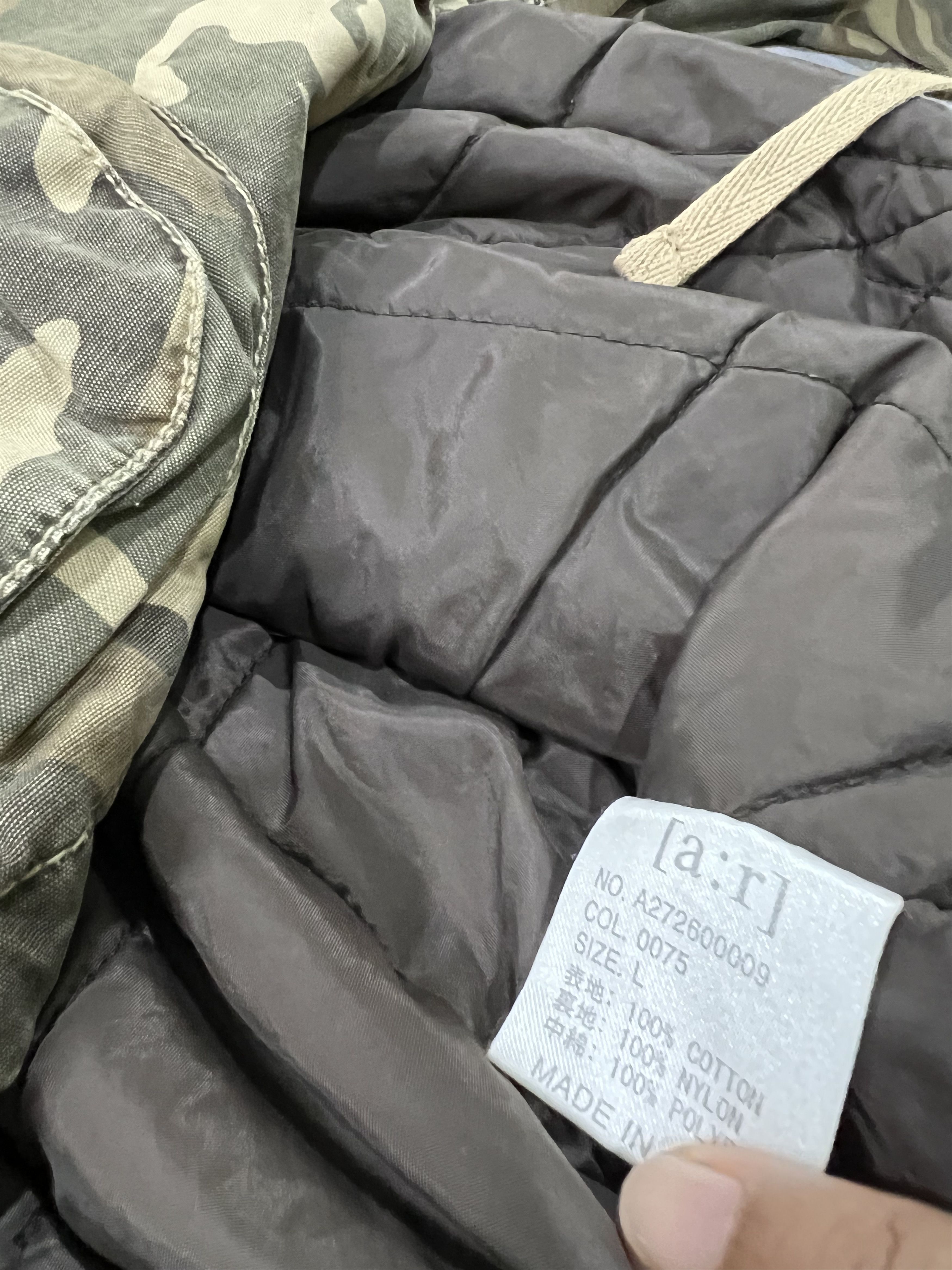 Camo Military Jacket