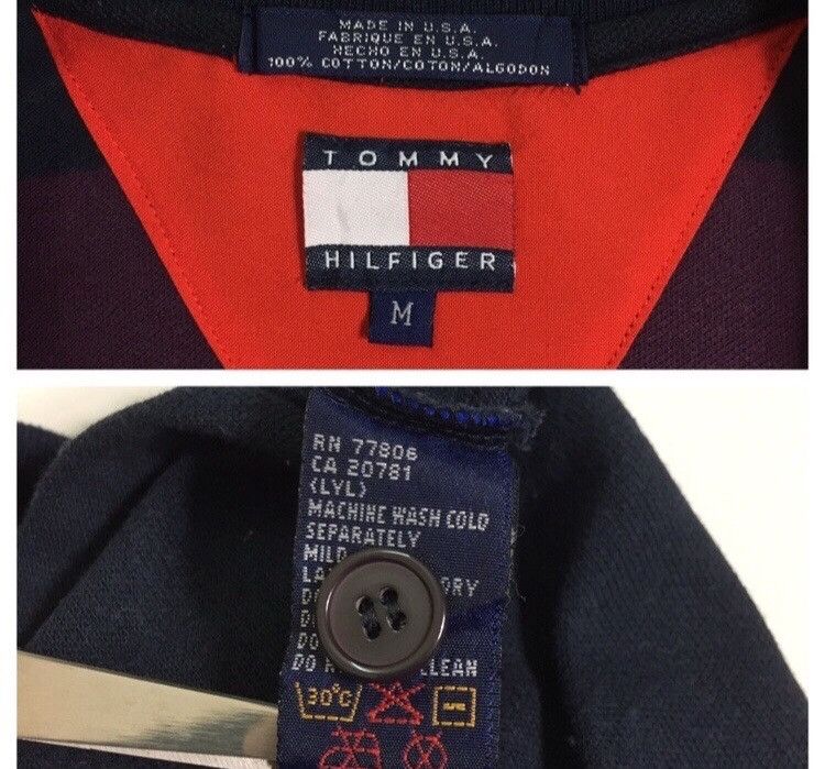 Tommy Hilfiger × Vintage VINTAGE 90s TOMMY HILFIGER SAILING GEAR POLO SHIRT Size US M / EU 48-50 / 2 - 5 Thumbnail