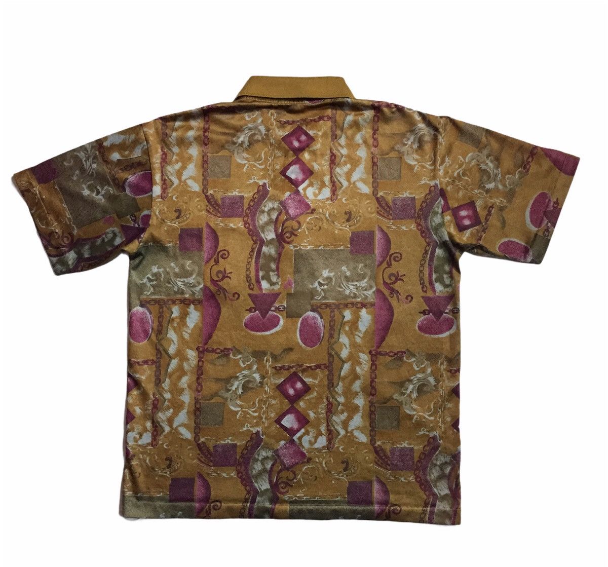 Vintage VINTAGE 90s DUNHILL ITALY FULL PRINT LUXURY POLO SHIRT Size US M / EU 48-50 / 2 - 6 Thumbnail