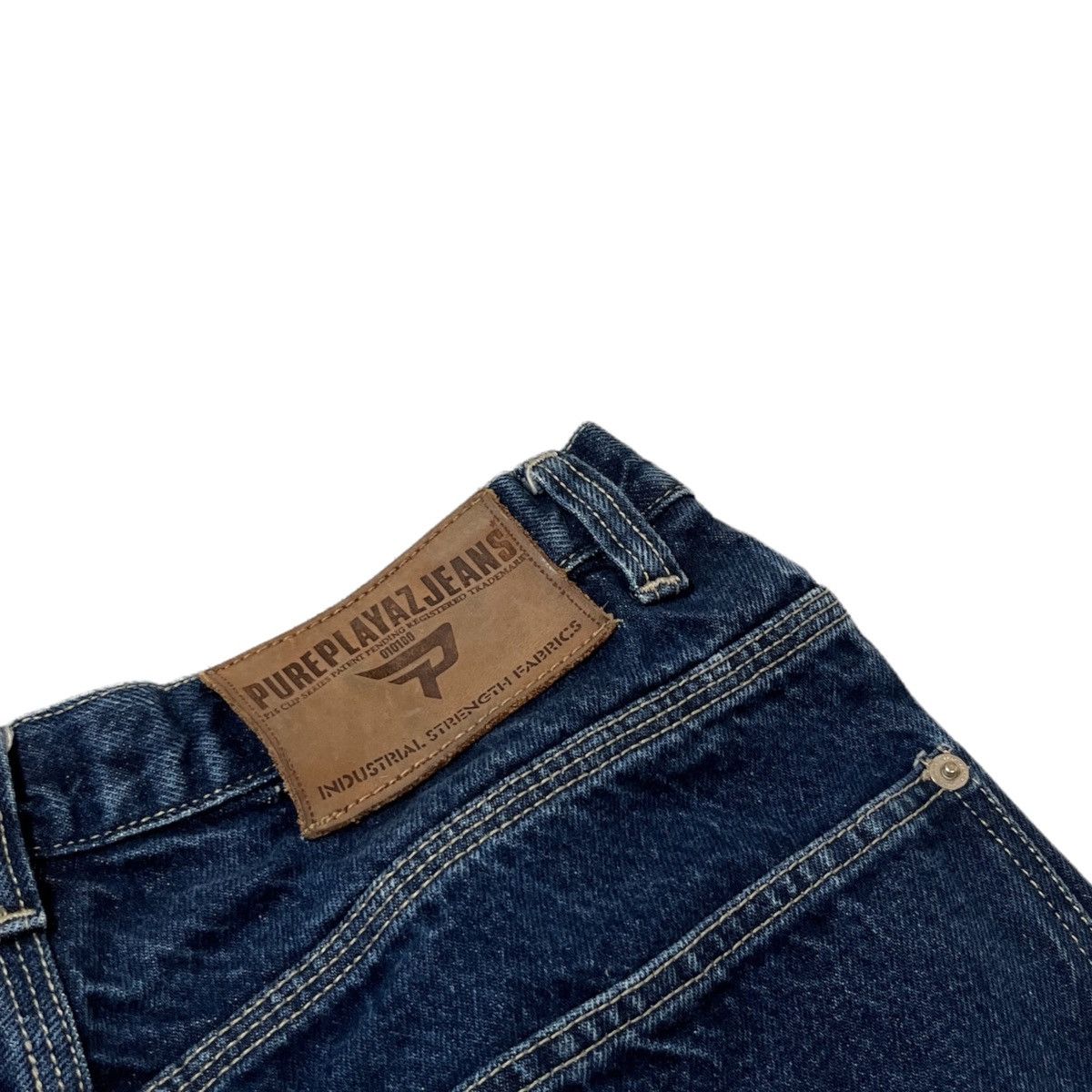 Vintage × Wu-Tang Clan Vintage PurePlayaz Denim Shorts Size US 33 - 7 Thumbnail