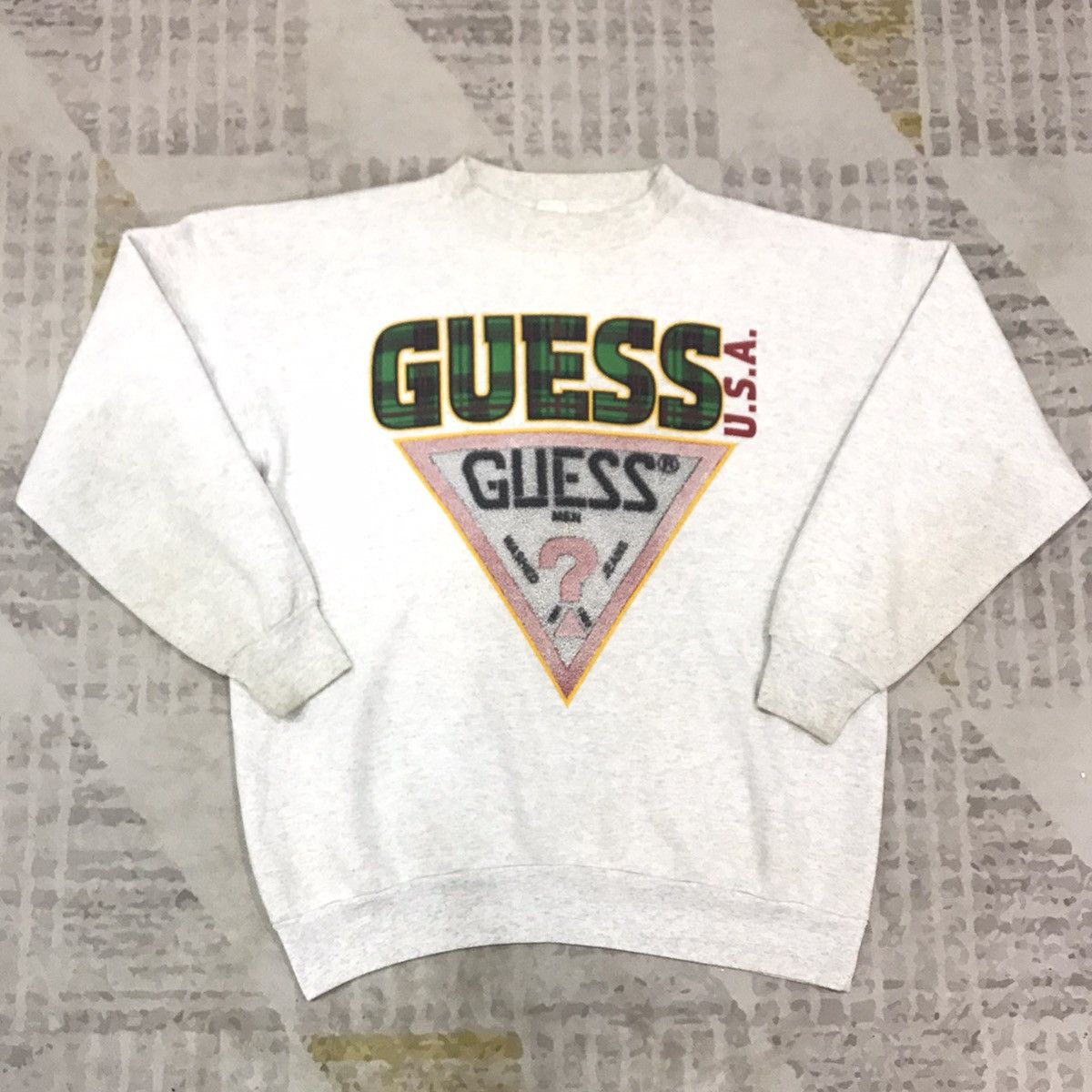 Guess VINTAGE GUESS BIG LOGO Size US L / EU 52-54 / 3 - 2 Thumbnail