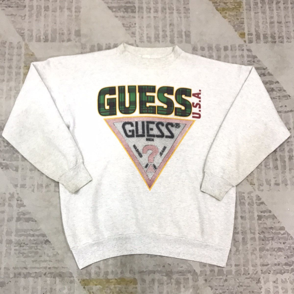Guess VINTAGE GUESS BIG LOGO Size US L / EU 52-54 / 3 - 3 Thumbnail