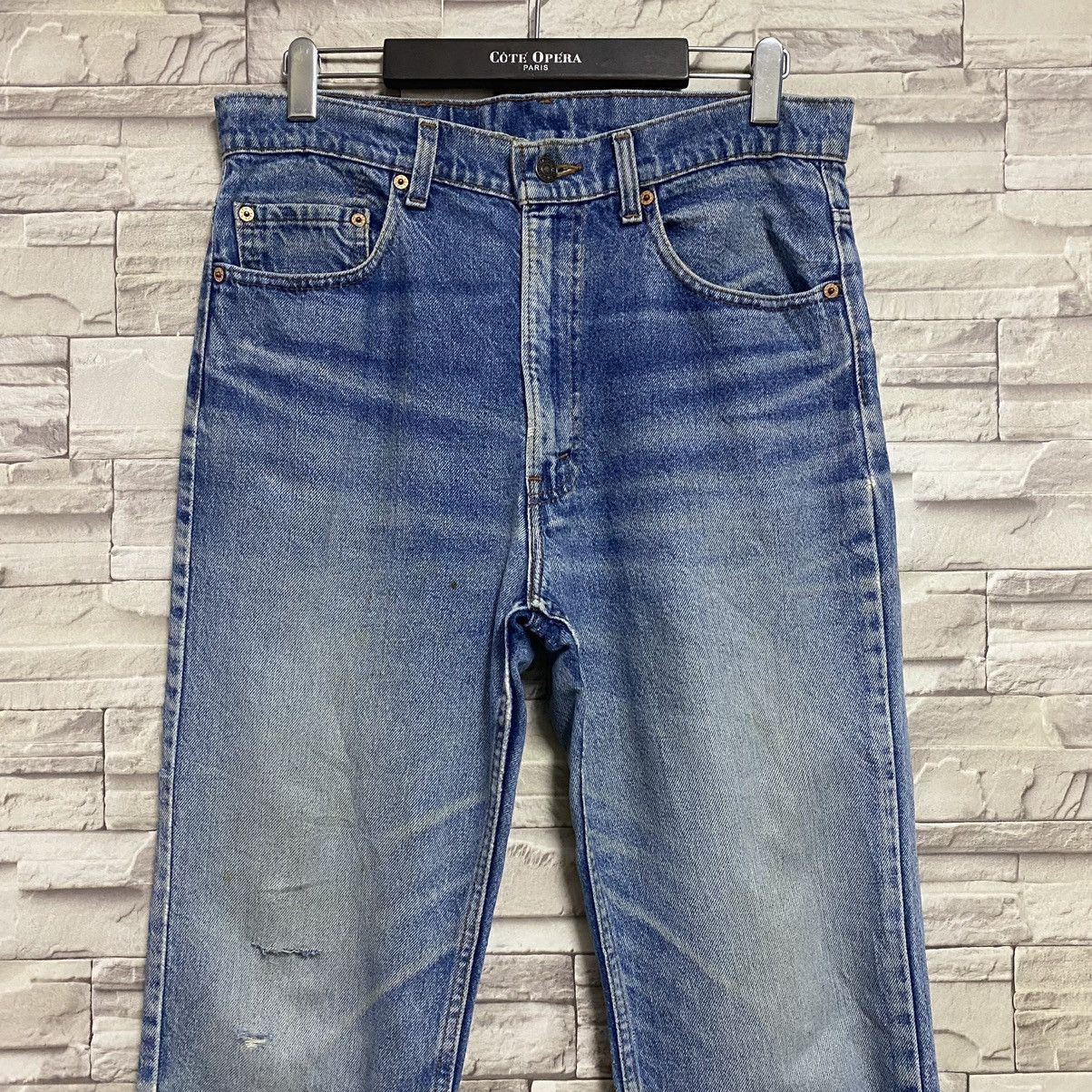 Levi's Vintage 90s Levis 517 Stright Leg Jeans 33x32 Hedi Slimane Size US 33 - 4 Thumbnail