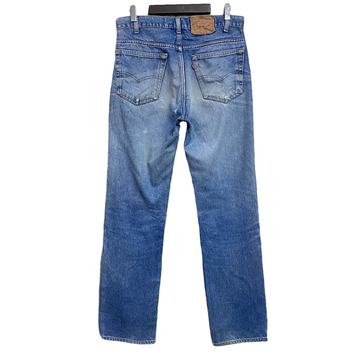 Levi's Vintage 90s Levis 517 Stright Leg Jeans 33x32 Hedi Slimane Size US 33 - 2 Thumbnail