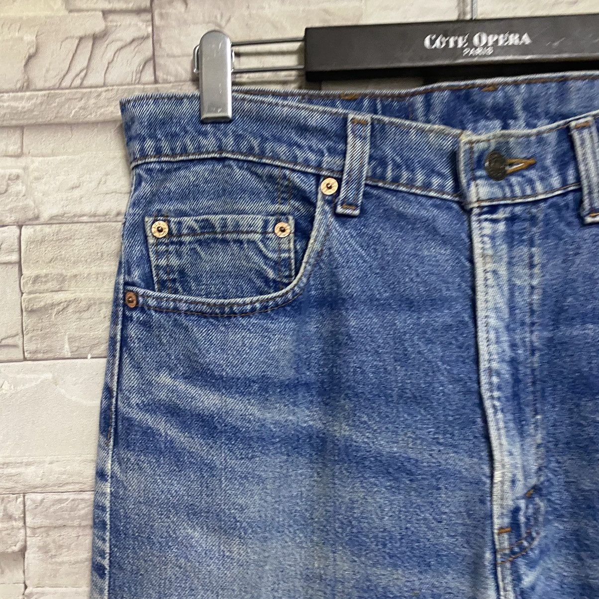 Levi's Vintage 90s Levis 517 Stright Leg Jeans 33x32 Hedi Slimane Size US 33 - 8 Thumbnail