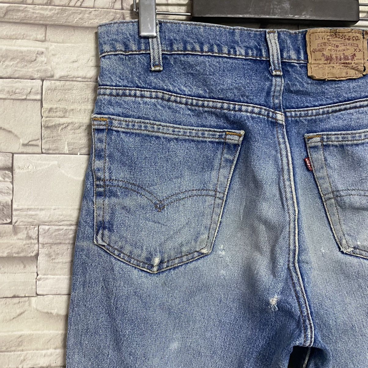 Levi's Vintage 90s Levis 517 Stright Leg Jeans 33x32 Hedi Slimane Size US 33 - 13 Thumbnail