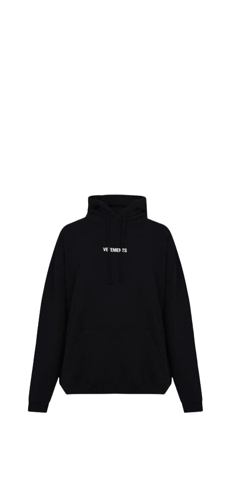 Vetements Logo Label Hoodie