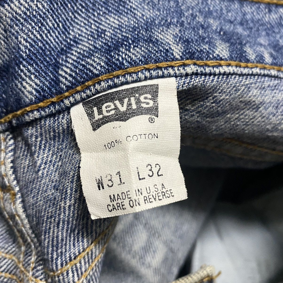 Levi's Vintage 90s Levis 505 Dirty Faded Jeans 30x31 Size US 30 / EU 46 - 15 Thumbnail