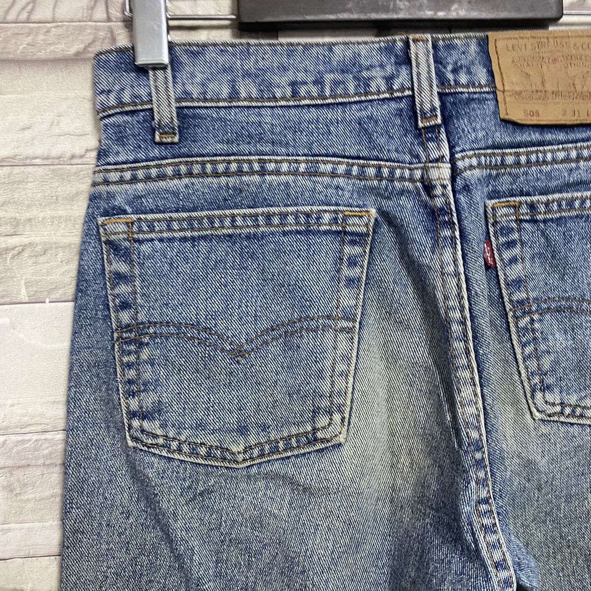 Levi's Vintage 90s Levis 505 Dirty Faded Jeans 30x31 Size US 30 / EU 46 - 13 Thumbnail