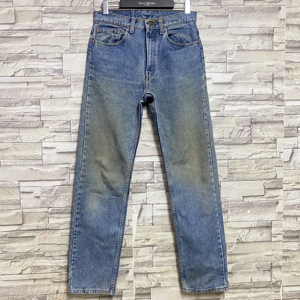 Levi's Vintage 90s Levis 505 Dirty Faded Jeans 30x31 Size US 30 / EU 46 - 3 Thumbnail