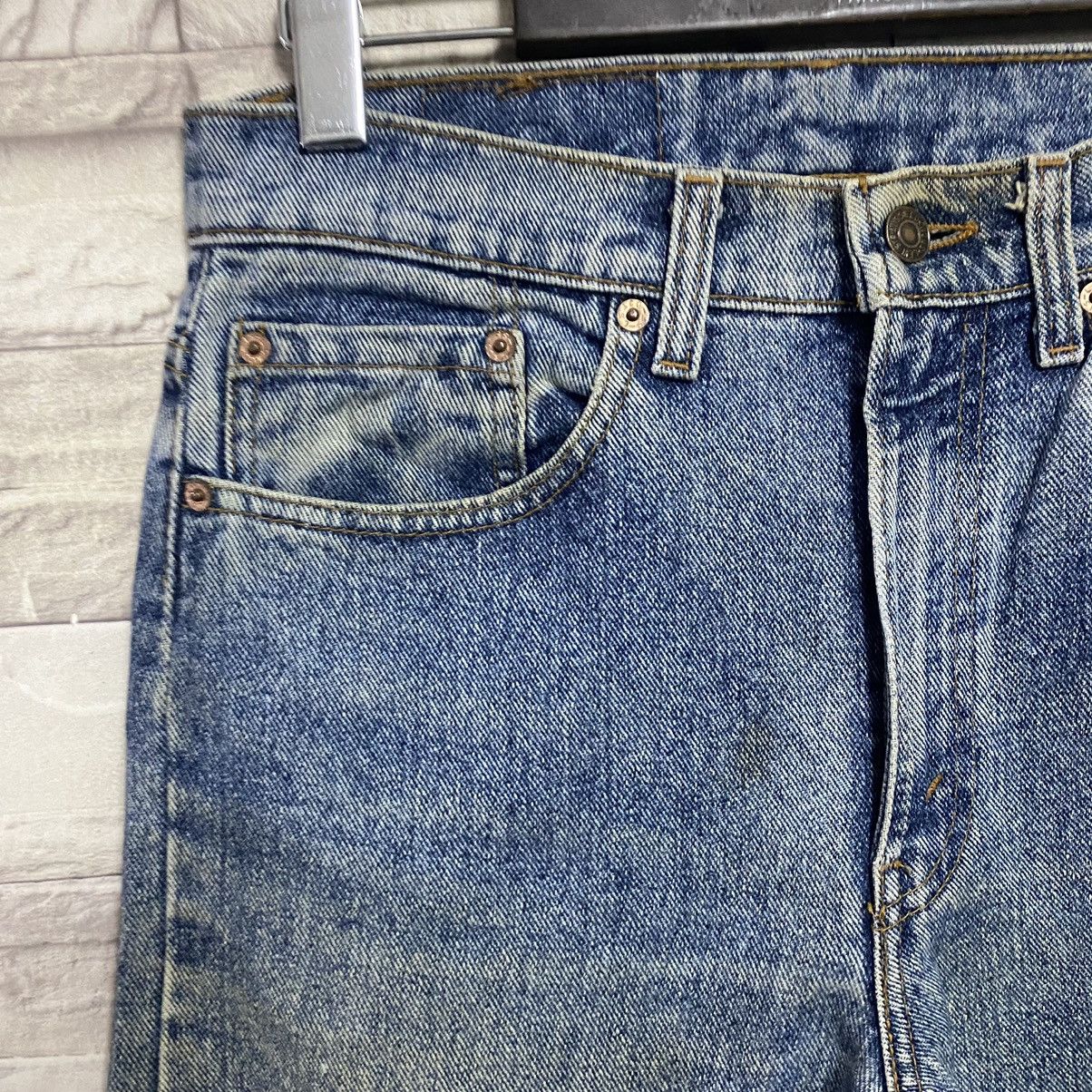 Levi's Vintage 90s Levis 505 Dirty Faded Jeans 30x31 Size US 30 / EU 46 - 7 Thumbnail
