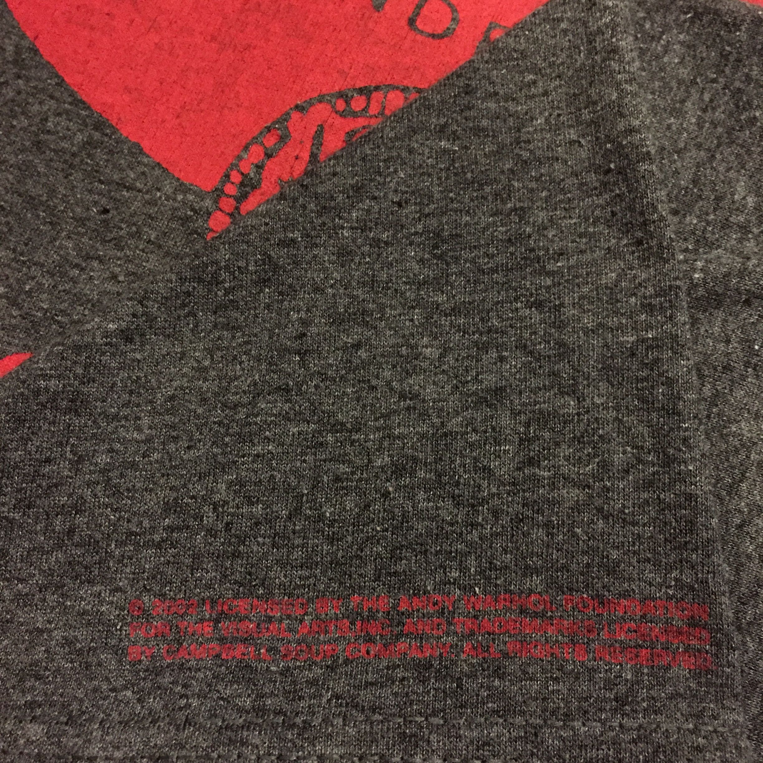 Andy Warhol VINTAGE 00s ANDY WARHOL TOMATO SOUP CAMPBELLS POP ART TSHIRT Size US S / EU 44-46 / 1 - 6 Thumbnail