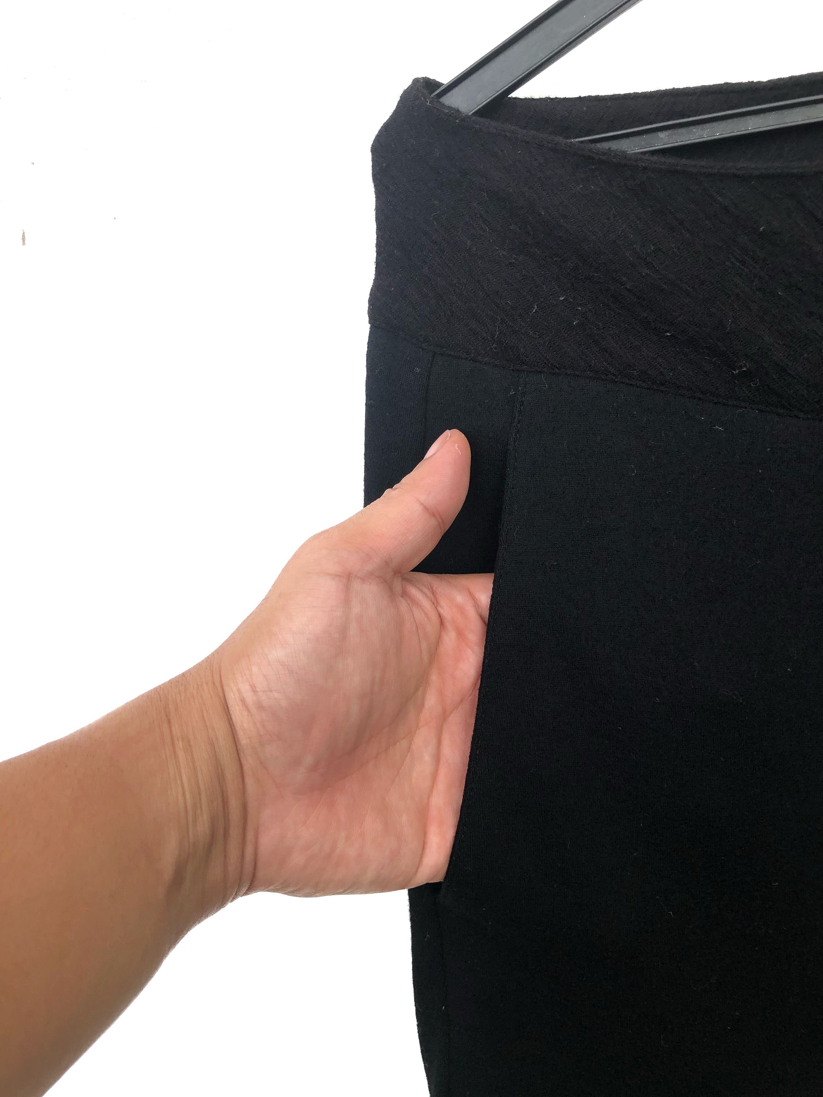 Helmut Lang HELMUT LANG ASYMMETRICAL DEEP PLEAT SONARWOOL SKIRT Size 29" - 8 Thumbnail