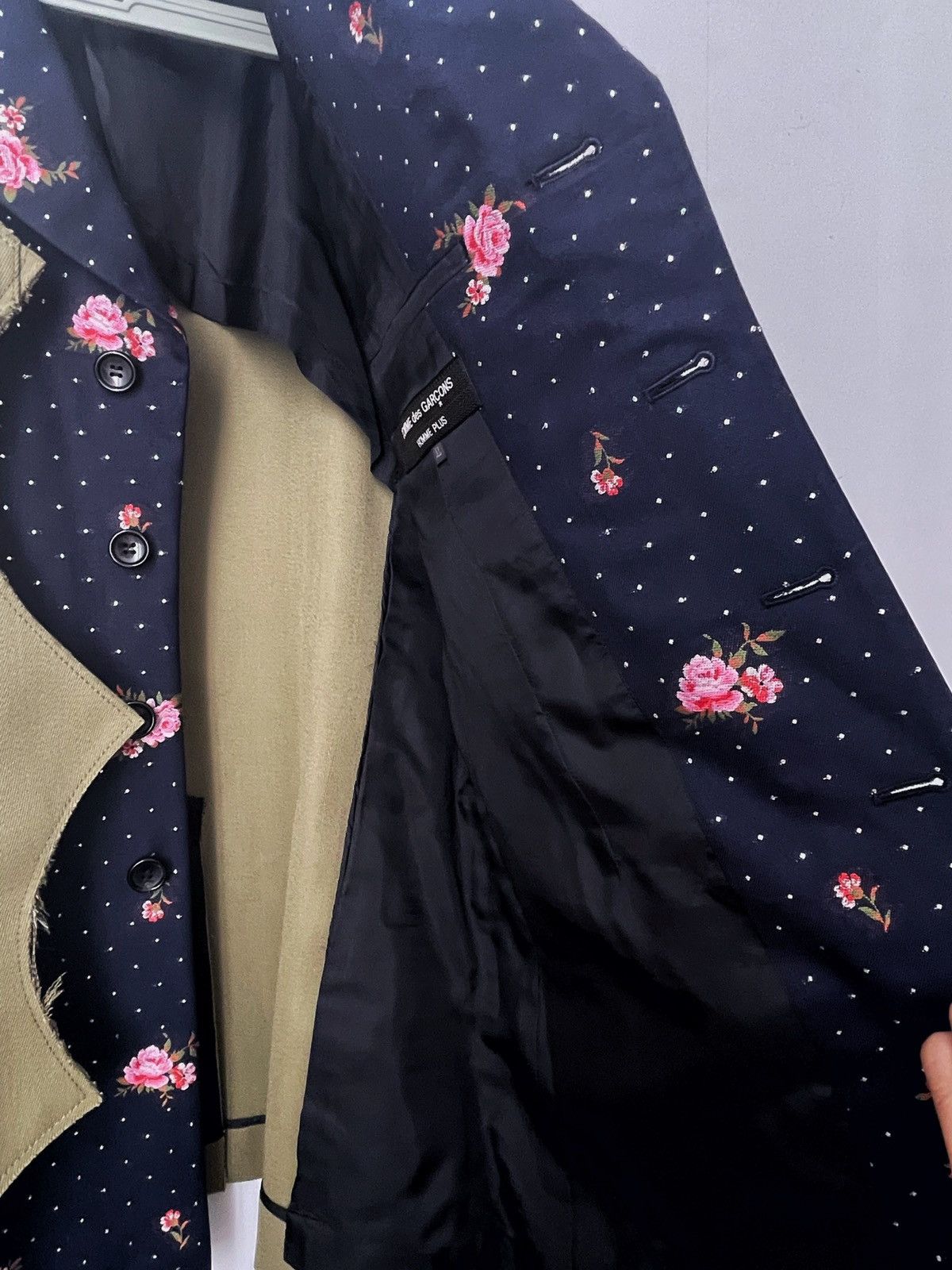 Comme des Garcons Homme Plus Comme Des Garçons Homme Plus scalloped military blazer Size 48R - 5 Thumbnail