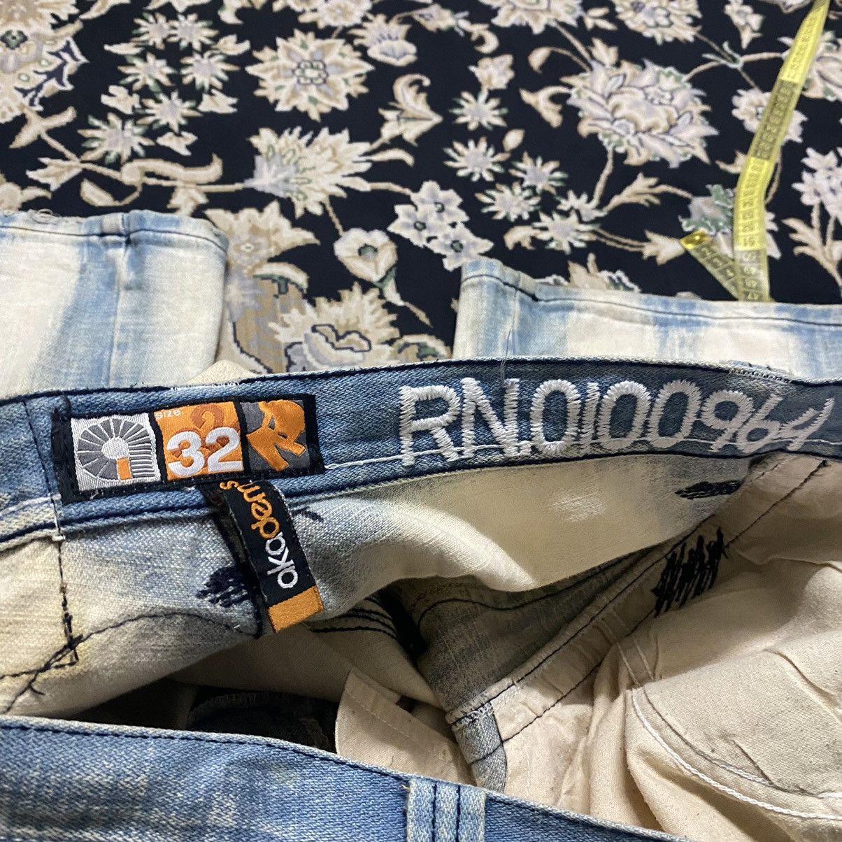 Akademiks Akademiks Denim Baggy Pants Size US 33 - 17 Thumbnail