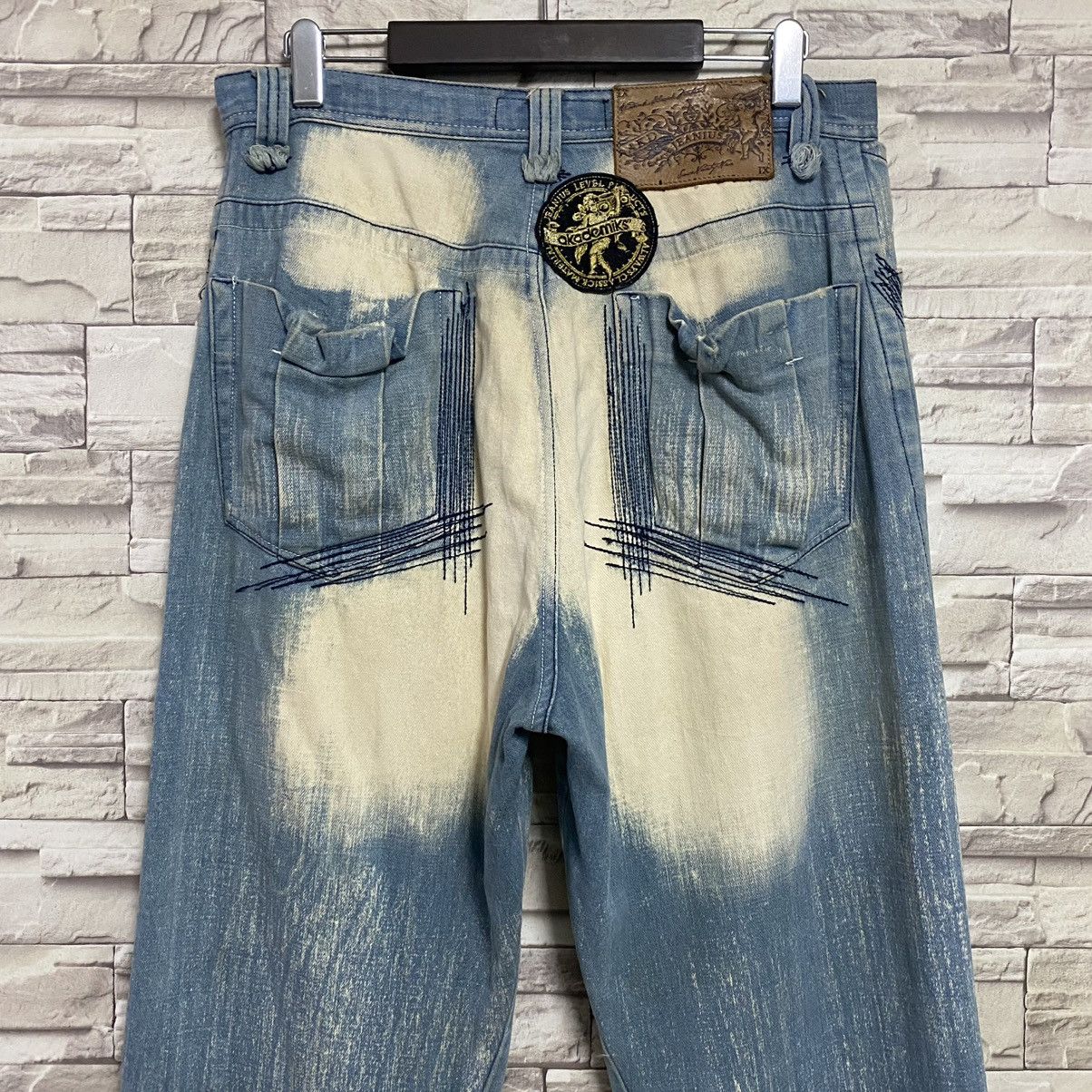 Akademiks Akademiks Denim Baggy Pants Size US 33 - 11 Thumbnail