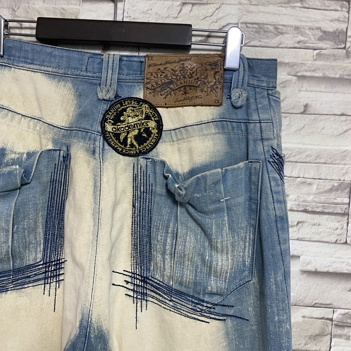 Akademiks Akademiks Denim Baggy Pants Size US 33 - 14 Thumbnail