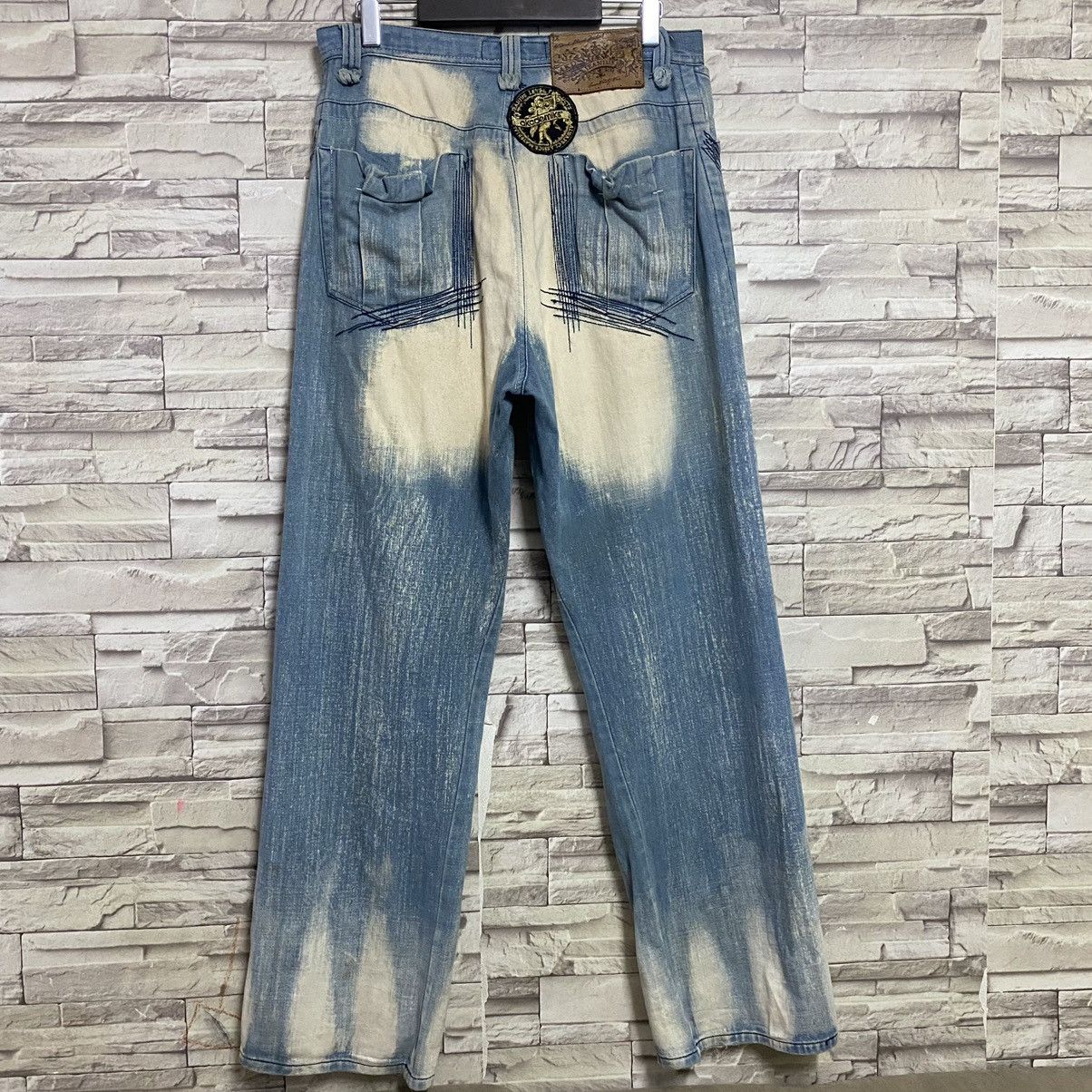 Akademiks Akademiks Denim Baggy Pants Size US 33 - 10 Thumbnail