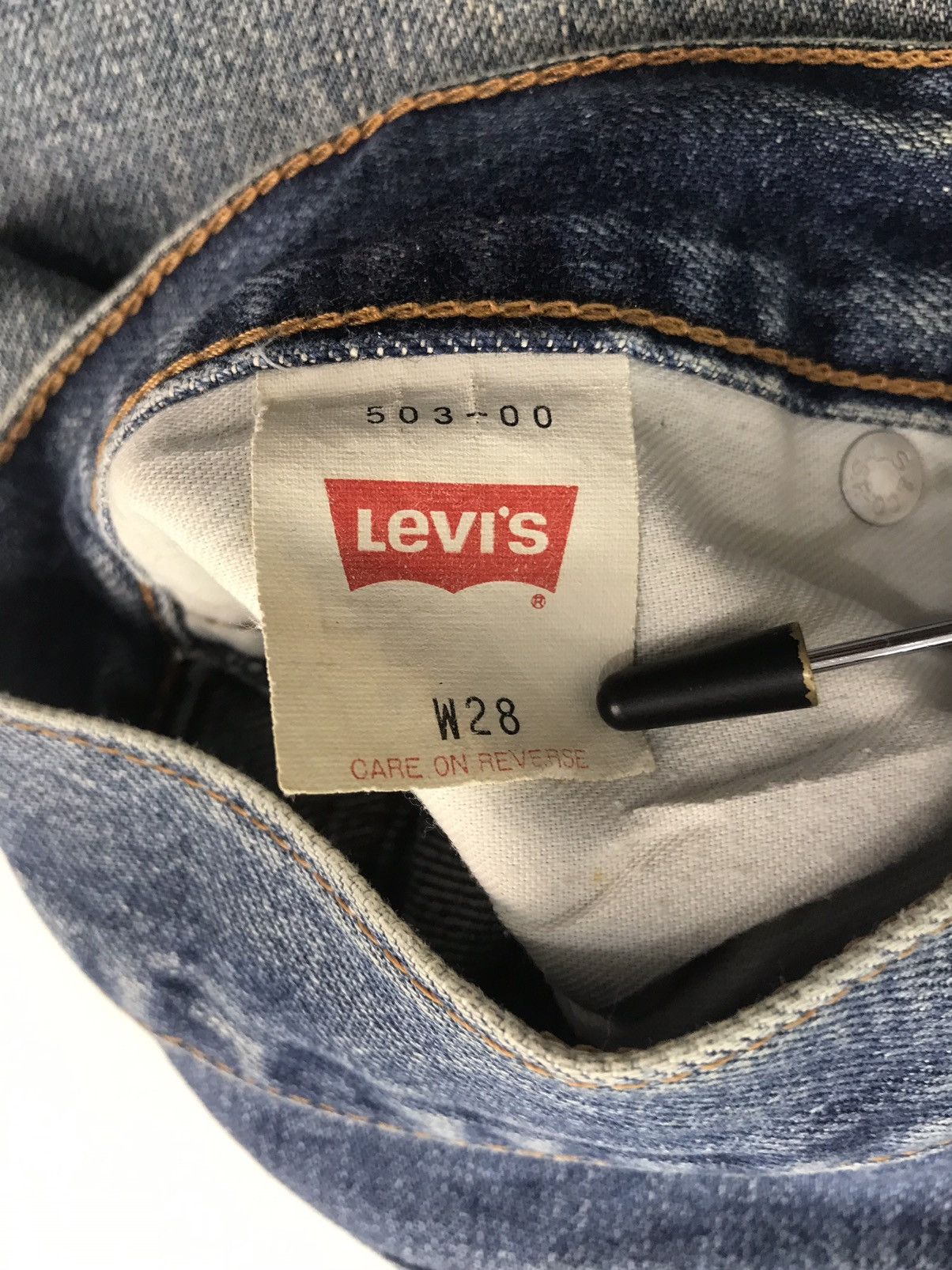 Levi's × Levi's Vintage Clothing Vintage levis lot 503 distressed jeans Size US 28 / EU 44 - 5 Thumbnail
