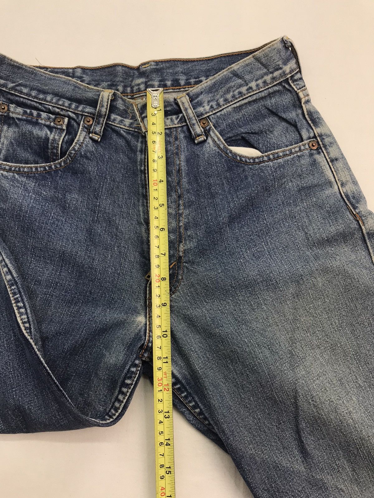 Levi's × Levi's Vintage Clothing Vintage levis lot 503 distressed jeans Size US 28 / EU 44 - 10 Thumbnail