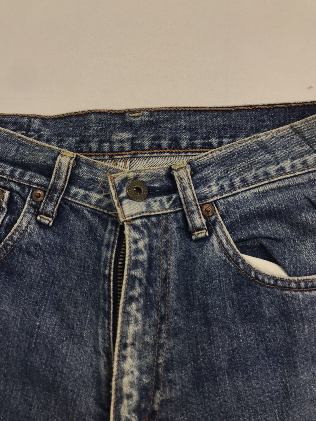 Levi's × Levi's Vintage Clothing Vintage levis lot 503 distressed jeans Size US 28 / EU 44 - 4 Thumbnail