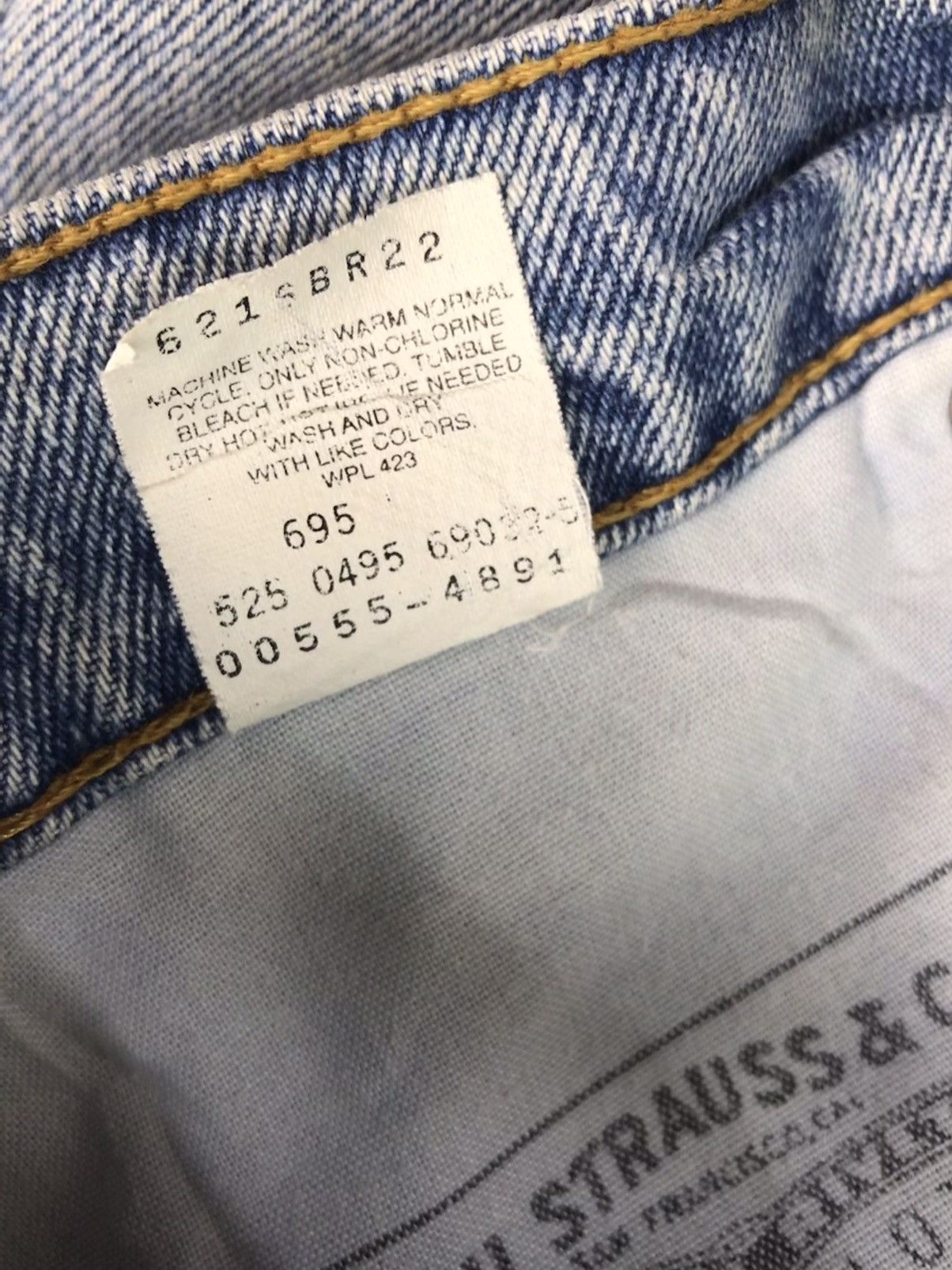 Levi's × Levi's Vintage Clothing Vintage Levis Jeans blue faded Size US 32 / EU 48 - 6 Thumbnail