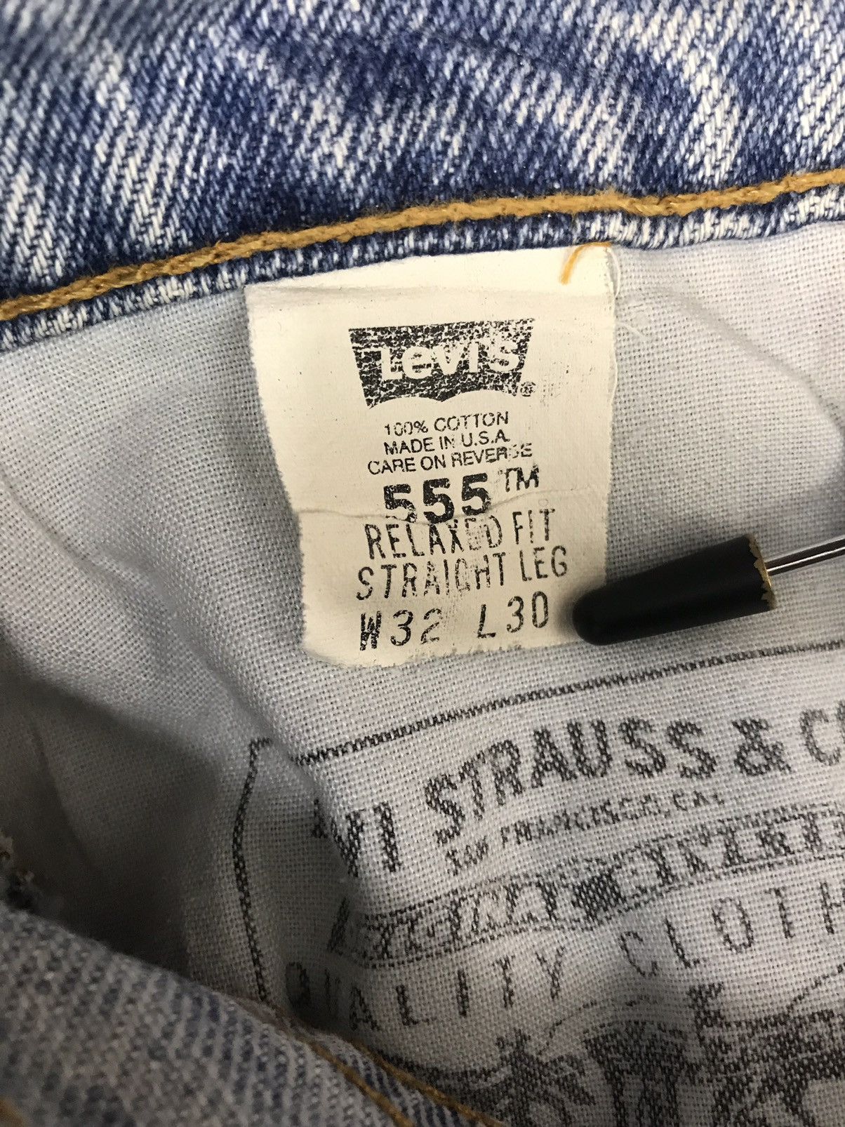 Levi's × Levi's Vintage Clothing Vintage Levis Jeans blue faded Size US 32 / EU 48 - 5 Thumbnail