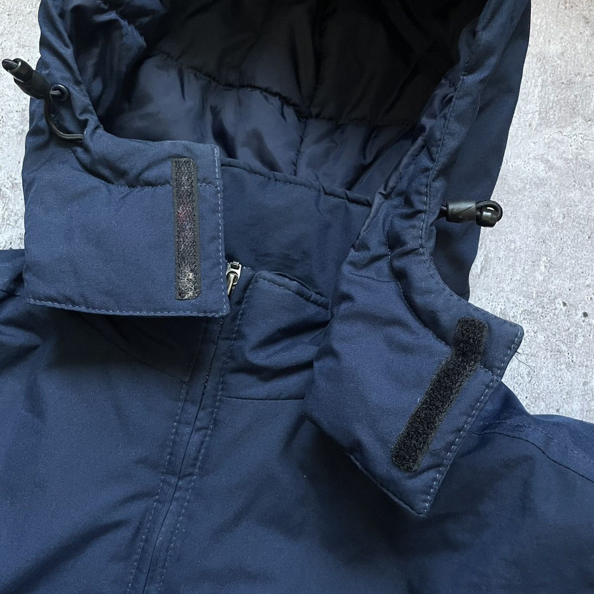 Nike × Vintage Nike Big Embroidered Swoosh Logo Vintage Light Puffer Jacket Size US S / EU 44-46 / 1 - 9 Thumbnail