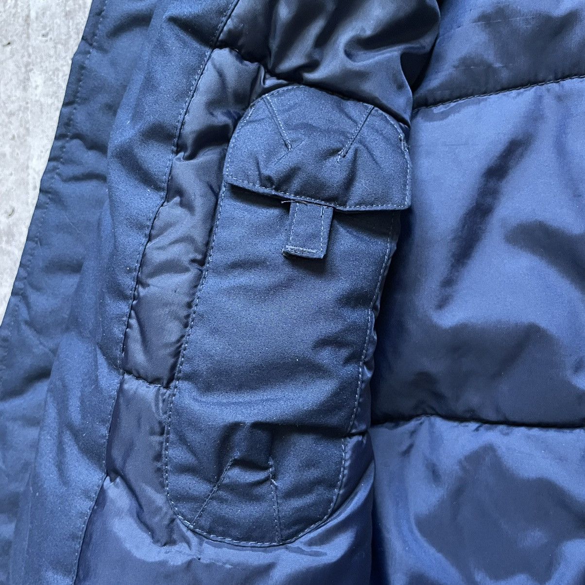 Nike × Vintage Nike Big Embroidered Swoosh Logo Vintage Light Puffer Jacket Size US S / EU 44-46 / 1 - 14 Thumbnail