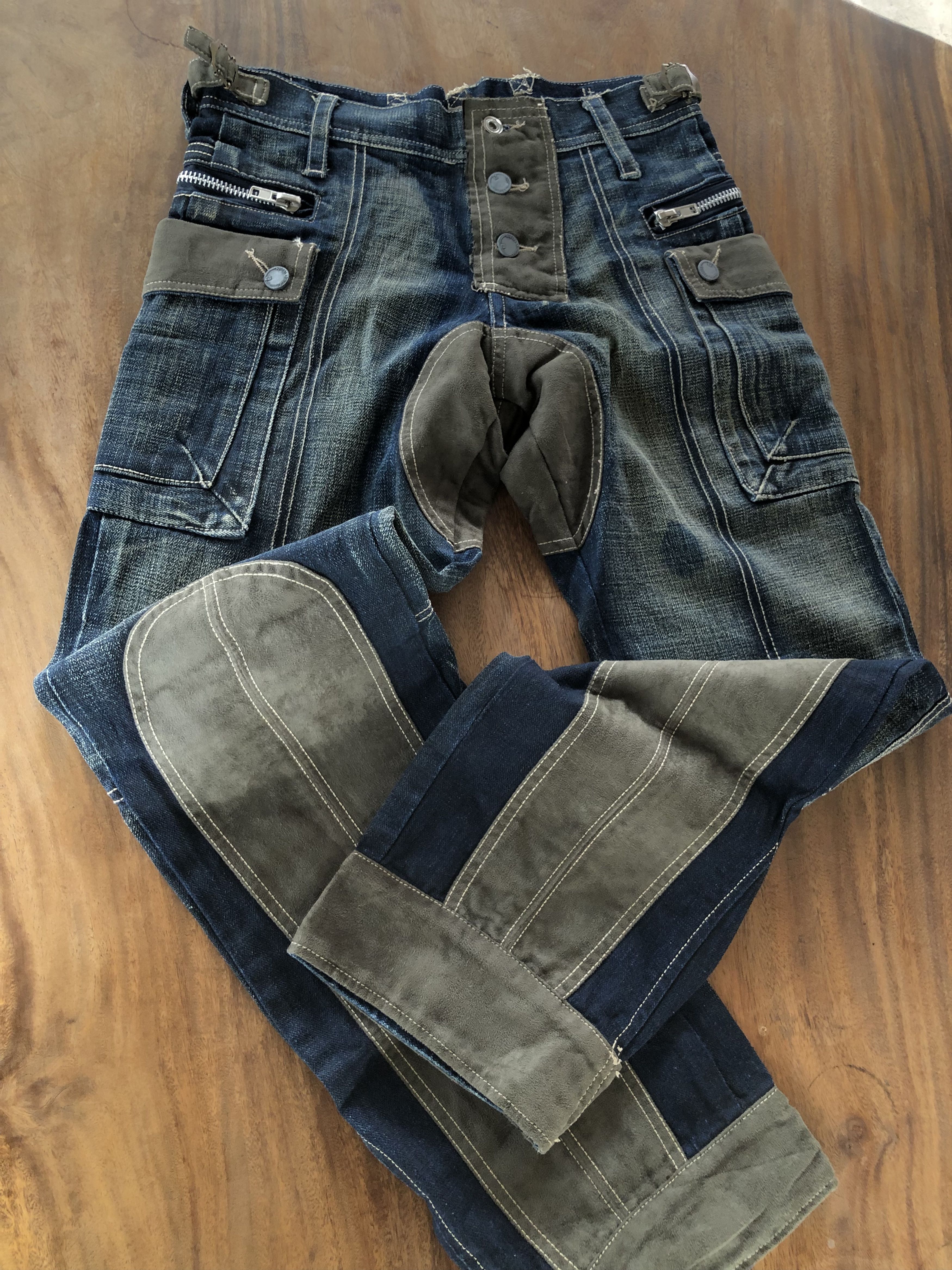 Vintage RARE🔥VINTAGE SOCIAL LEISURE WESTERN STYLE DENIM Size US 30 / EU 46 - 21 Thumbnail