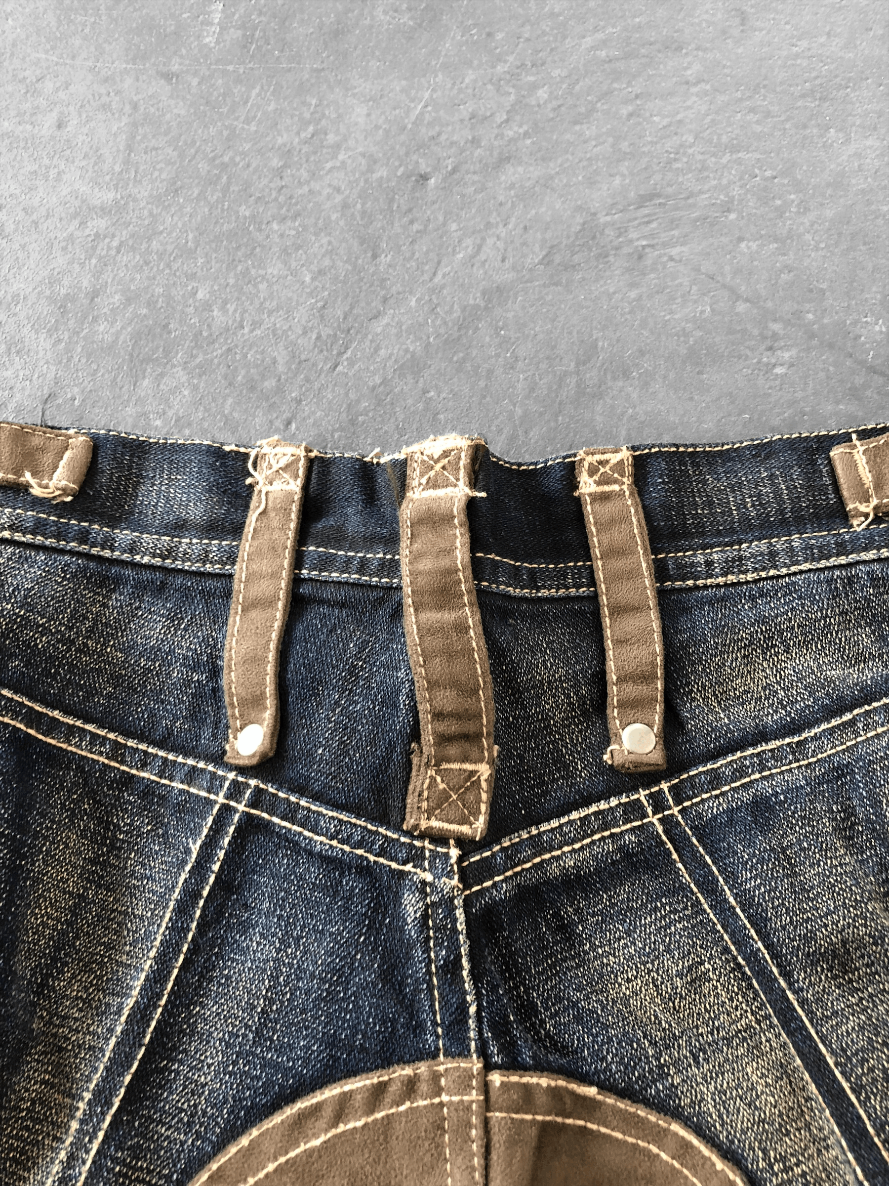 Vintage RARE🔥VINTAGE SOCIAL LEISURE WESTERN STYLE DENIM Size US 30 / EU 46 - 20 Thumbnail