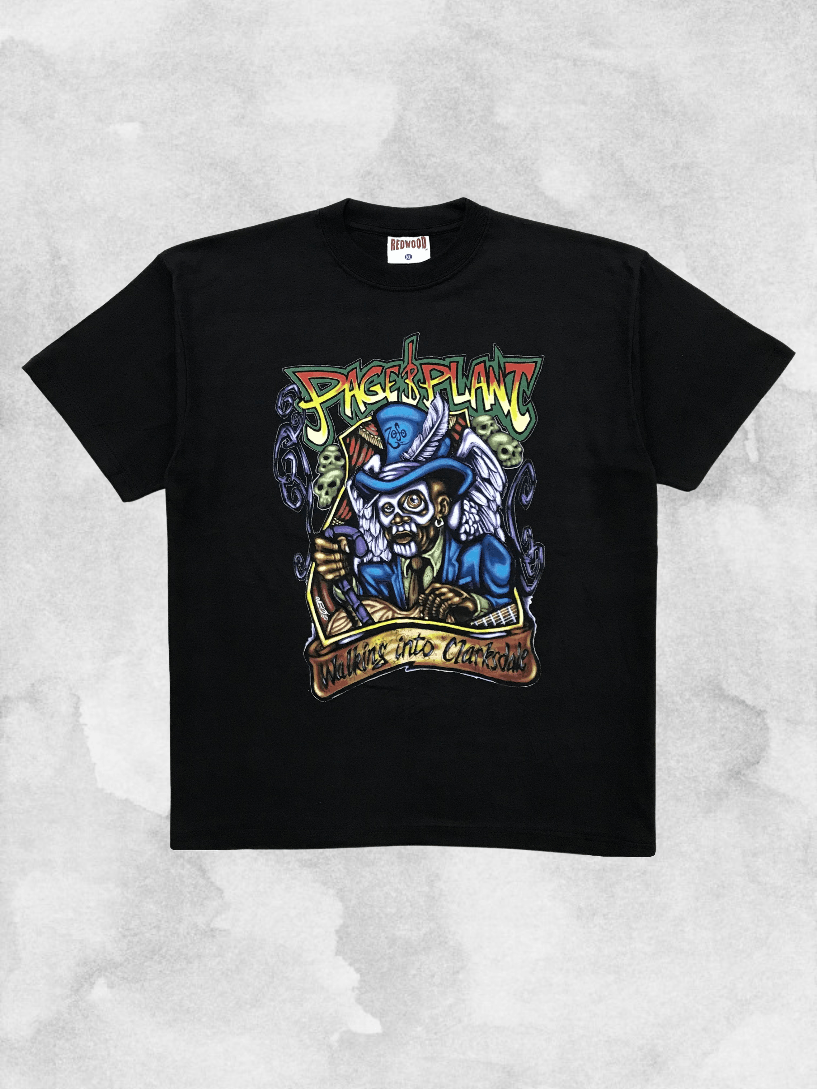 Band Tees PAGE PLANT Walking into Clarksdale 1998 Tee Travis Scott Size US XL / EU 56 / 4 - 2 Thumbnail