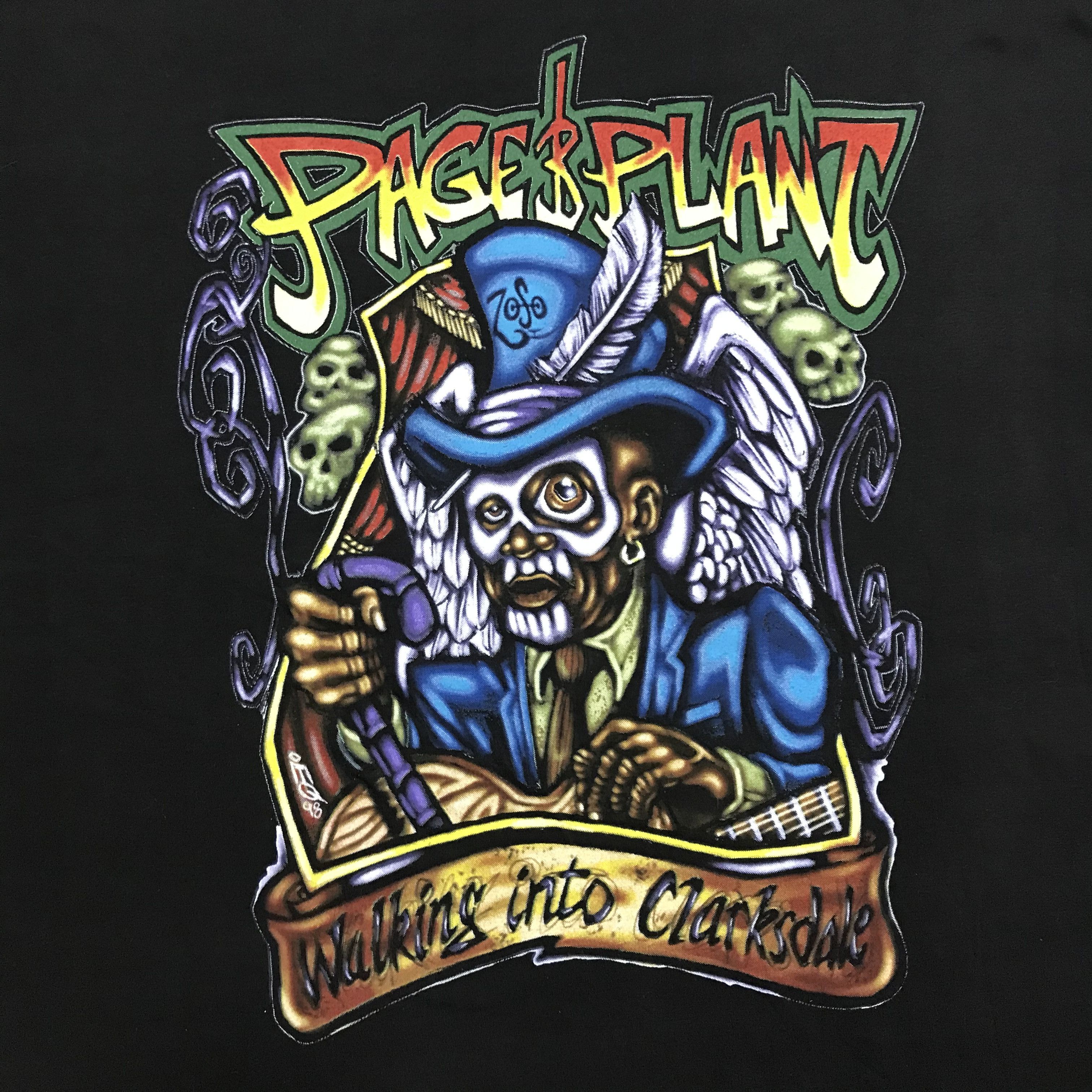 Band Tees PAGE PLANT Walking into Clarksdale 1998 Tee Travis Scott Size US XL / EU 56 / 4 - 6 Thumbnail